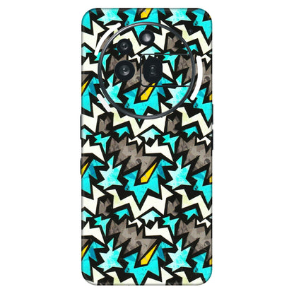 Nothing Phone Skins (All Models) - Funky Zig Zag - 3D Embossed Finish (L-223) Nothing Phone 3A Pro