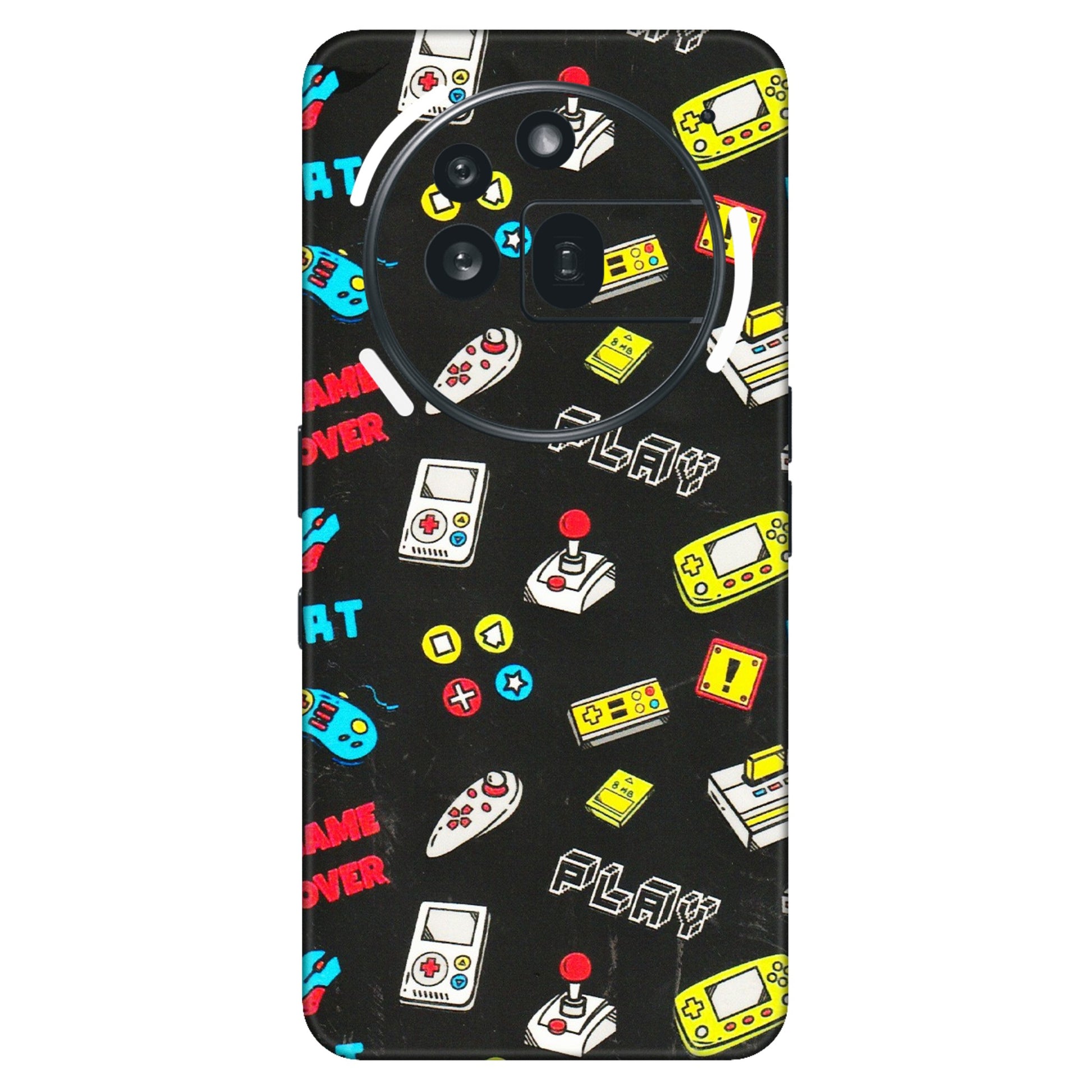 Nothing Phone Skins (All Models) - Gaming Doodles - 3D Embossed Finish (L-224) Nothing Phone 3A Pro