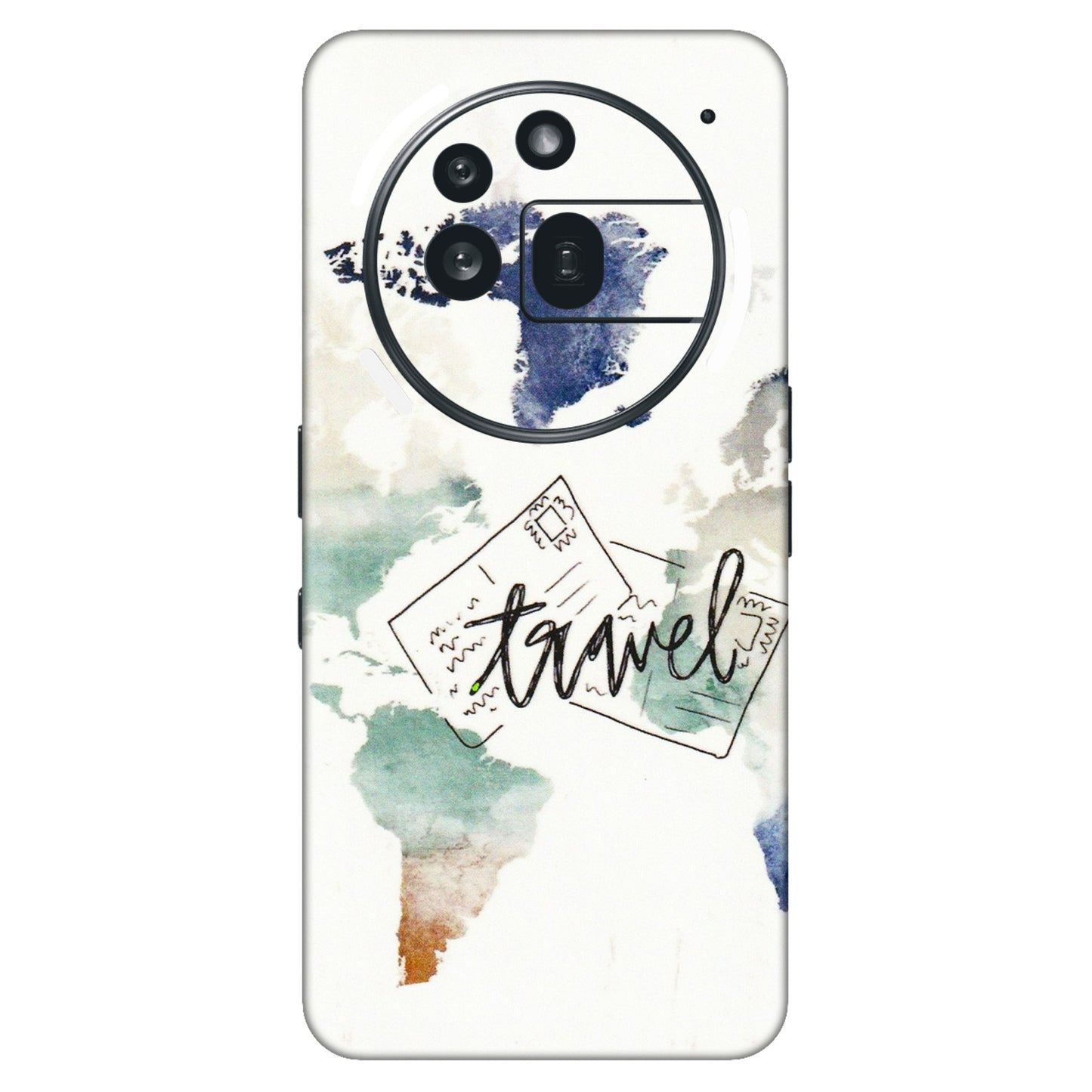 Nothing Phone Skins (All Models) - Travel The World - 3D Embossed Finish (L-232) Nothing Phone 3A Pro