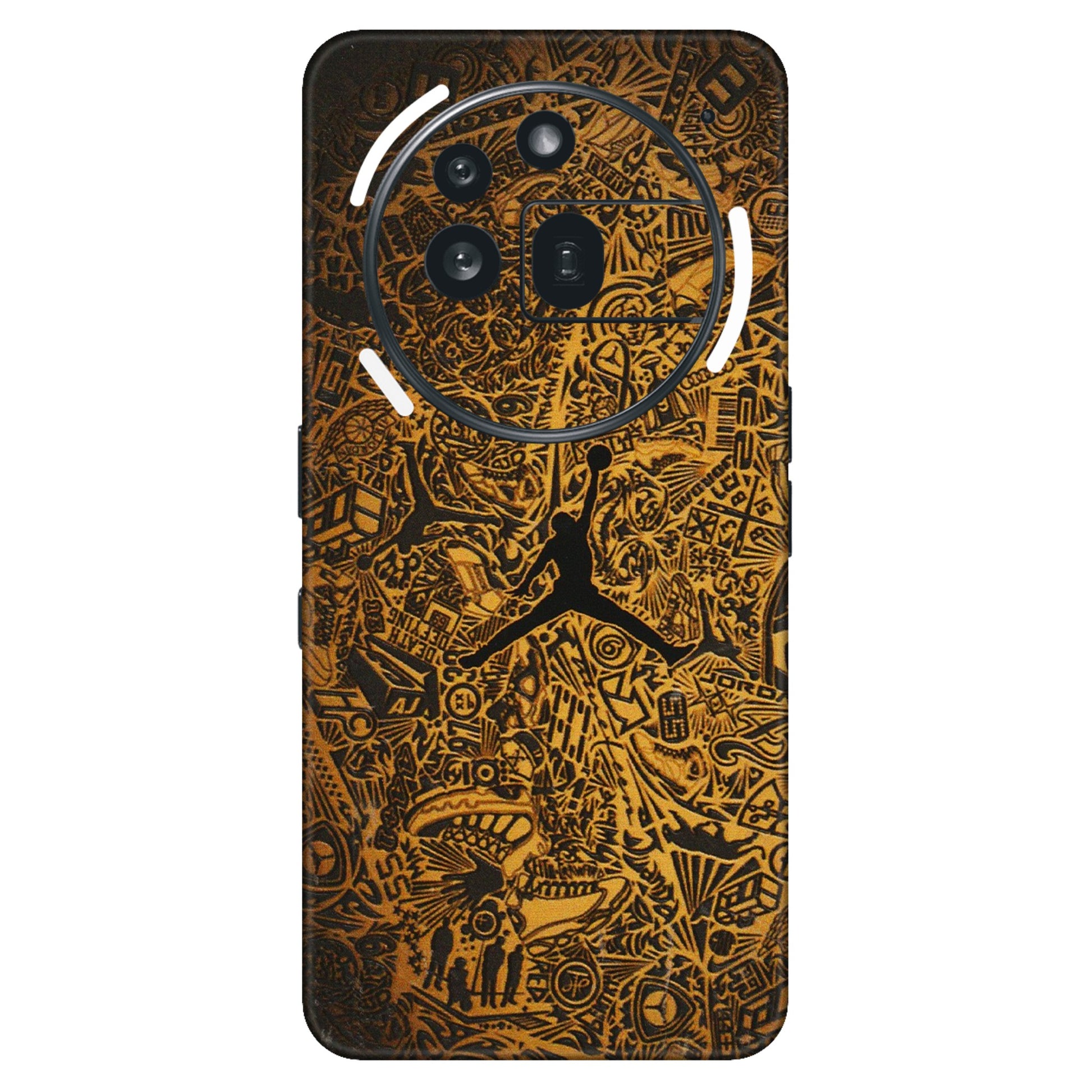 Nothing Phone Skins (All Models) - Premium Gold Basketball Player - 3D Embossed Finish (L-236) Nothing Phone 3A Pro