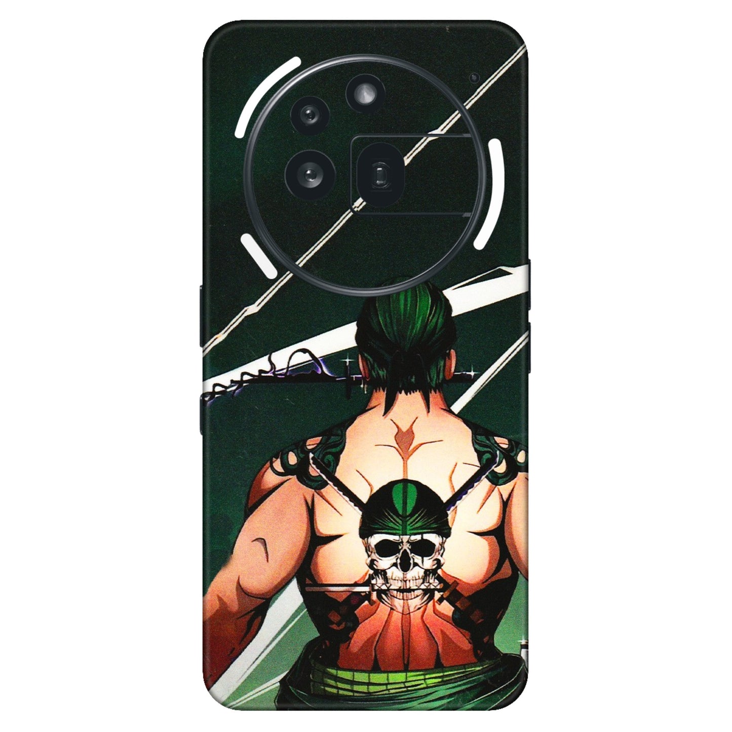 Nothing Phone Skins (All Models) - Zoro Anime - 3D Embossed Finish (L-23) Nothing Phone 3A Pro