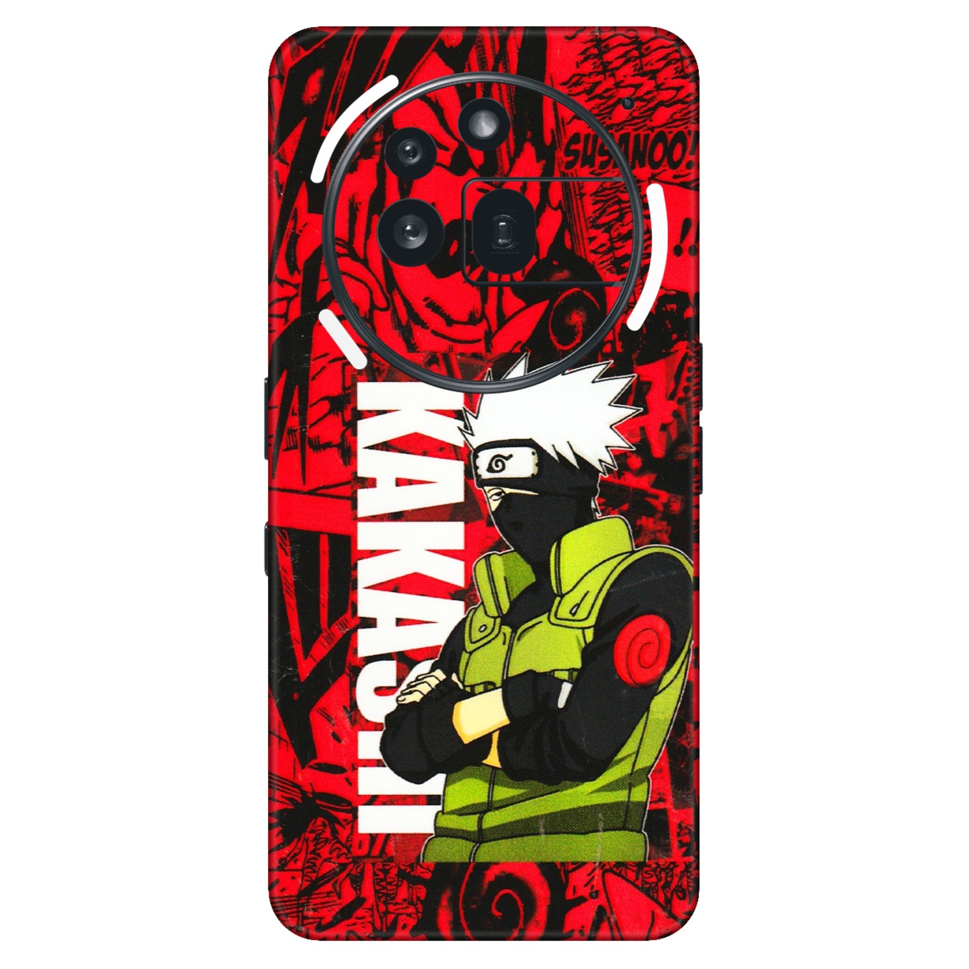 Nothing Phone Skins (All Models) - Kakashi Red Anime - 3D Embossed Finish (L-251) Nothing Phone 3A Pro