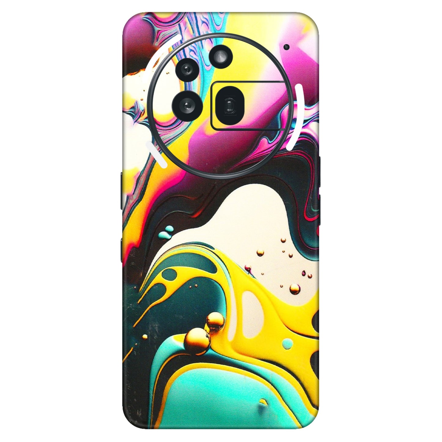 Nothing Phone Skins (All Models) - Multicolor Abstract pattern - 3D Embossed Finish (L-254) Nothing Phone 3A Pro