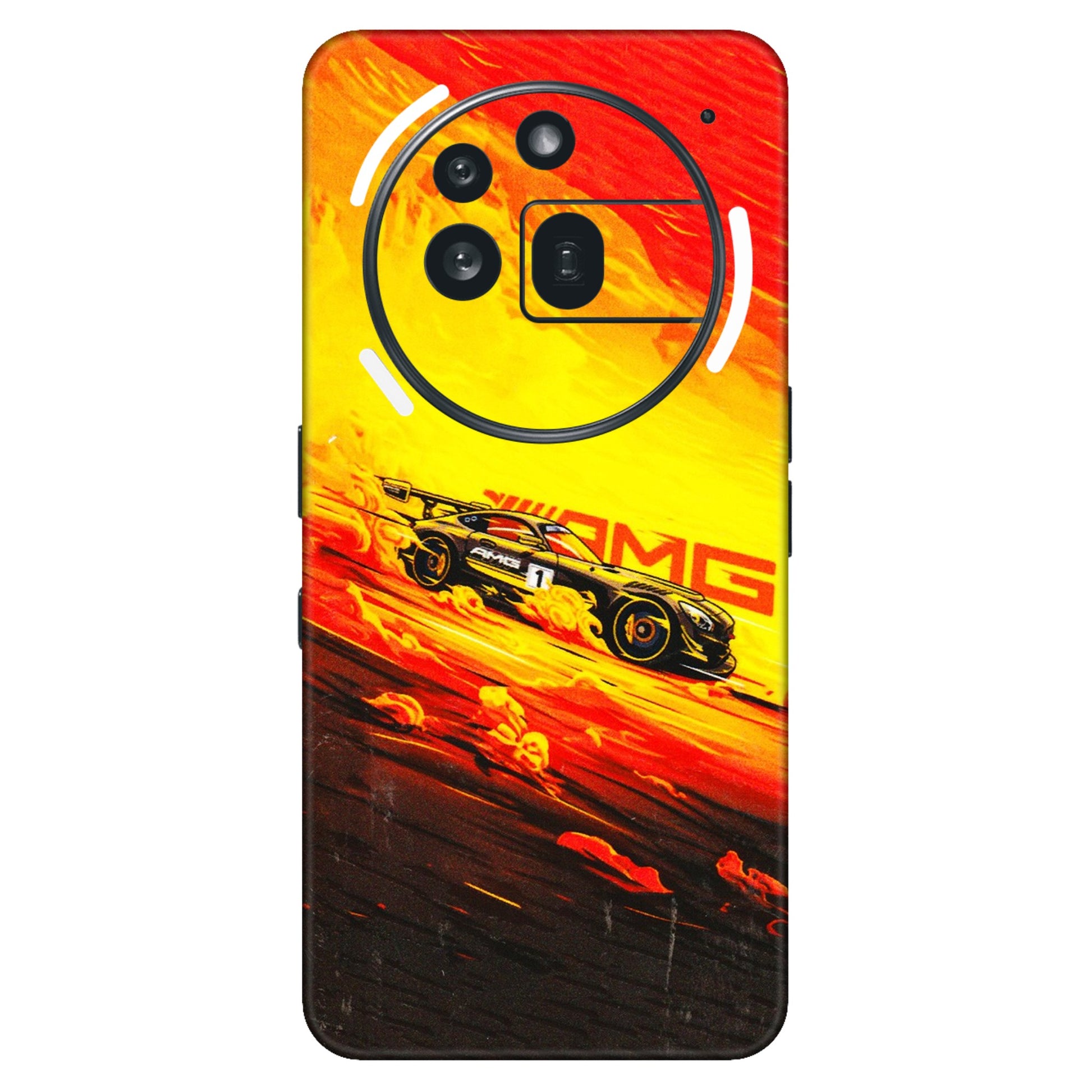 Nothing Phone Skins (All Models) - AMG Car Speed Cover - 3D Embossed Finish (L-256) Nothing Phone 3A Pro