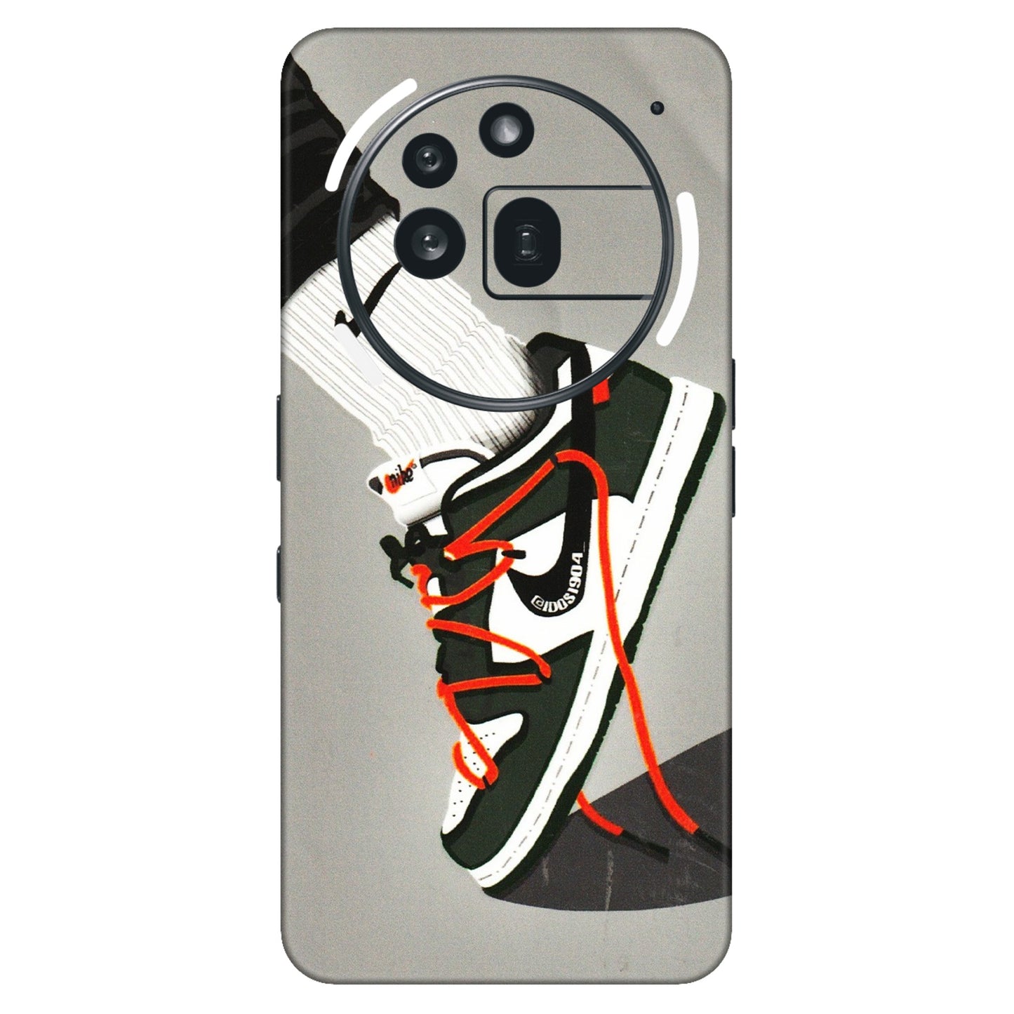 Nothing Phone Skins (All Models) - New Grey Sneaker - 3D Embossed Finish (L-261) Nothing Phone 3A Pro