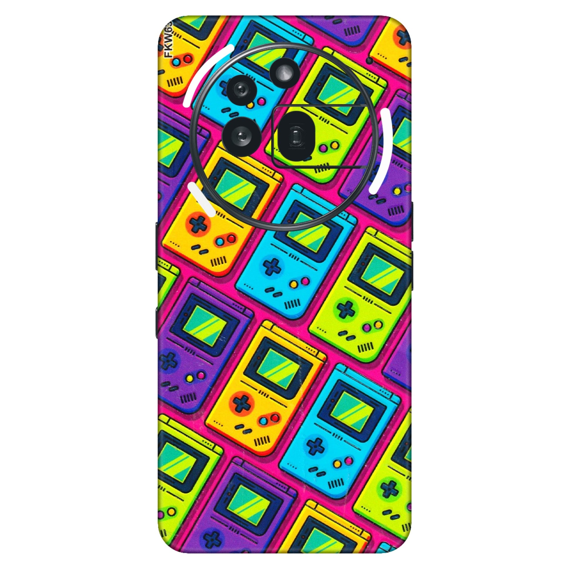 Nothing Phone Skins (All Models) - Gameboy Colourful  Latest - 3D Embossed Finish (L-266) Nothing Phone 3A Pro