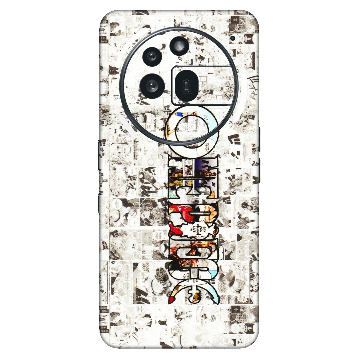 Nothing Phone Skins (All Models) - One Piece Manga - 3D Embossed Finish (L-26) Nothing Phone 3A Pro
