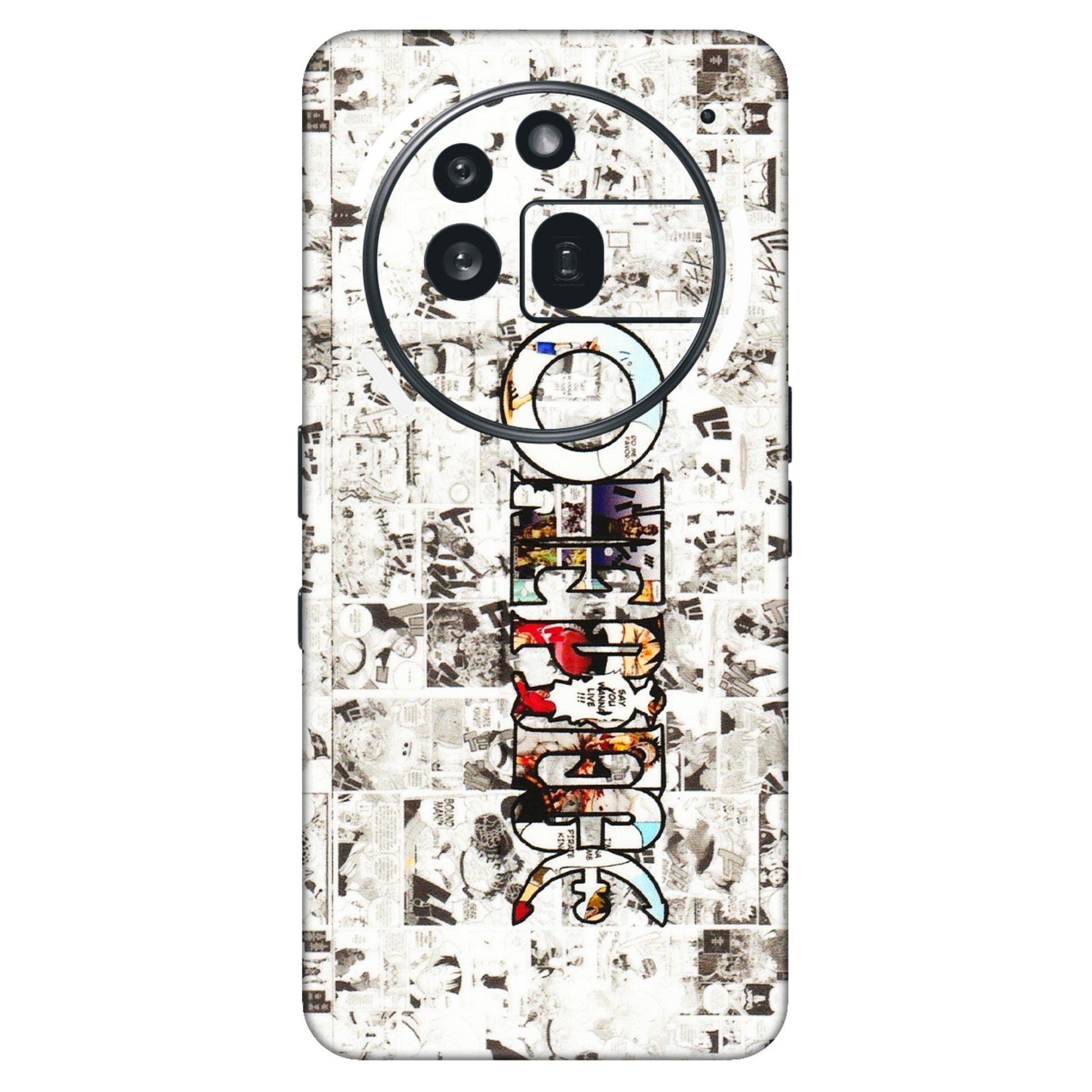 Nothing Phone Skins (All Models) - One Piece Manga - 3D Embossed Finish (L-26) Nothing Phone 3A Pro