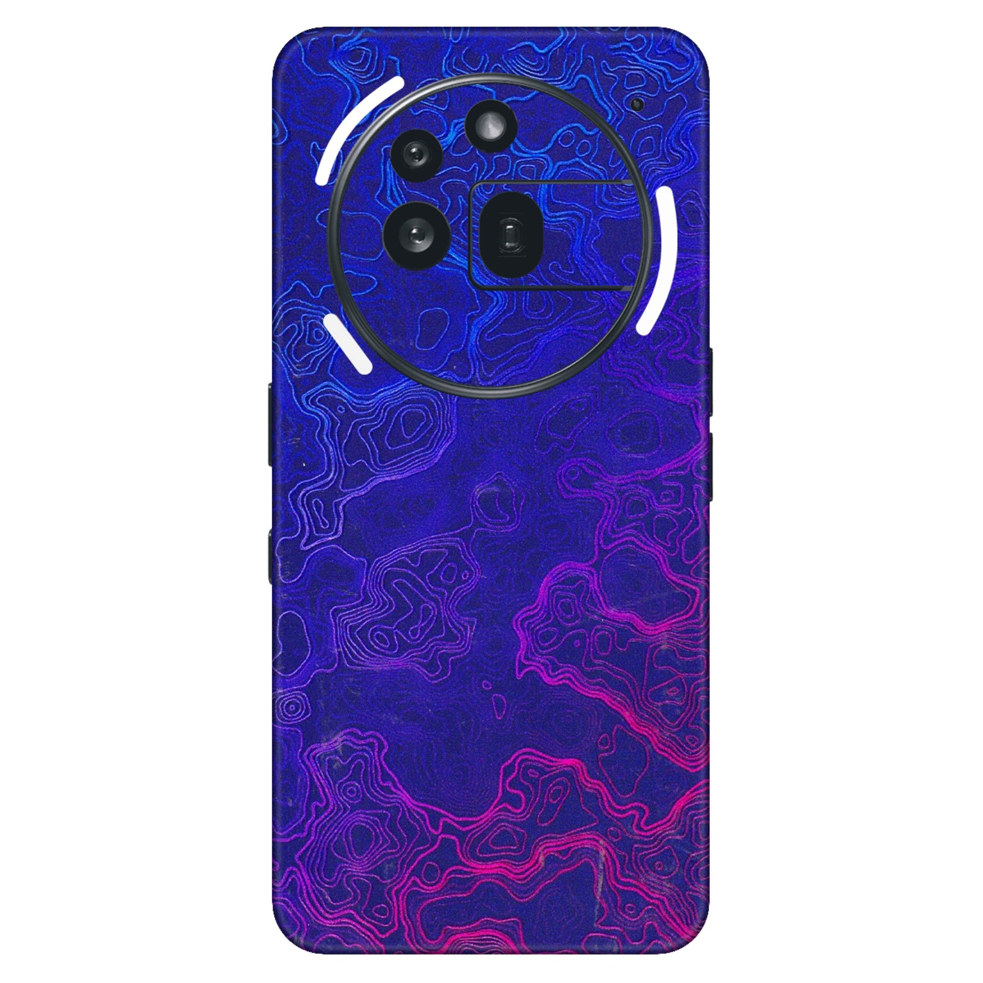 Nothing Phone Skins (All Models) - Purple Ripples Swirl - 3D Embossed Finish (L-314) Nothing Phone 3A Pro