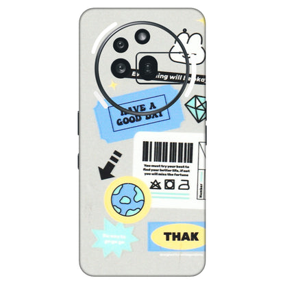 Nothing Phone Skins (All Models) - Will Be Okay Design - 3D Embossed Finish (L-316) Nothing Phone 3A Pro