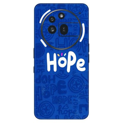 Nothing Phone Skins (All Models) - Hope Doodles Blue - 3D Embossed Finish (L-43) Nothing Phone 3A Pro