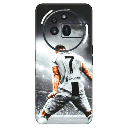 Nothing Phone Skins (All Models) - Ronaldo CR7 Crazy - 3D Embossed Finish (L-44) Nothing Phone 3A Pro