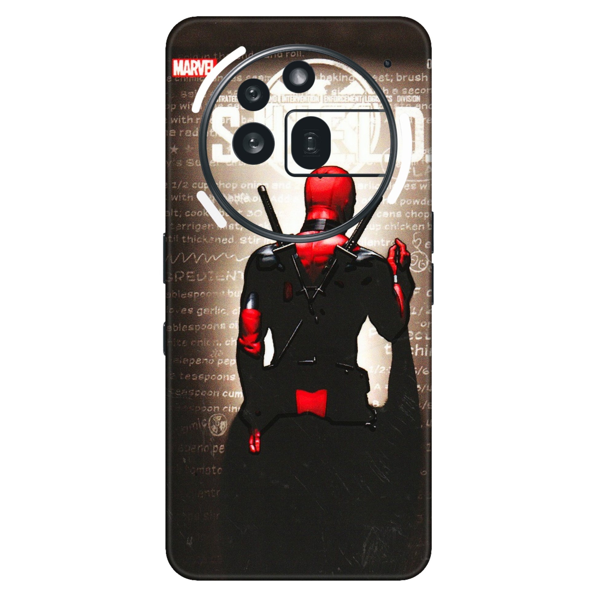Nothing Phone Skins (All Models) - Deadpool - 3D Embossed Finish (L-56) Nothing Phone 3A Pro