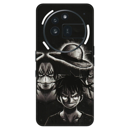 Nothing Phone Skins (All Models) - Black Luffy Hat - 3D Embossed Finish (L-57) Nothing Phone 3A Pro