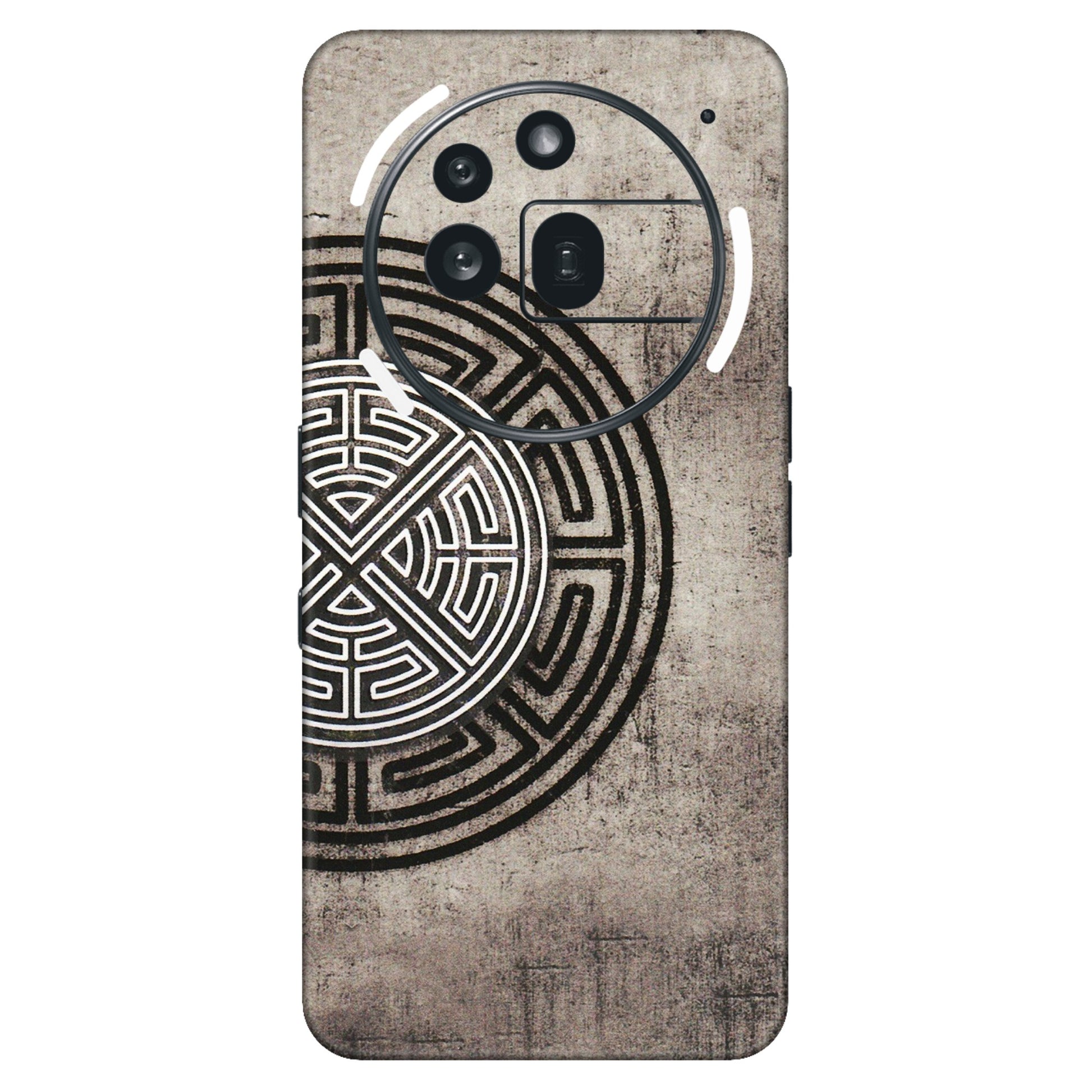 Nothing Phone Skins (All Models) - Mysterious Circular Design - 3D Embossed Finish (L-63) Nothing Phone 3A Pro