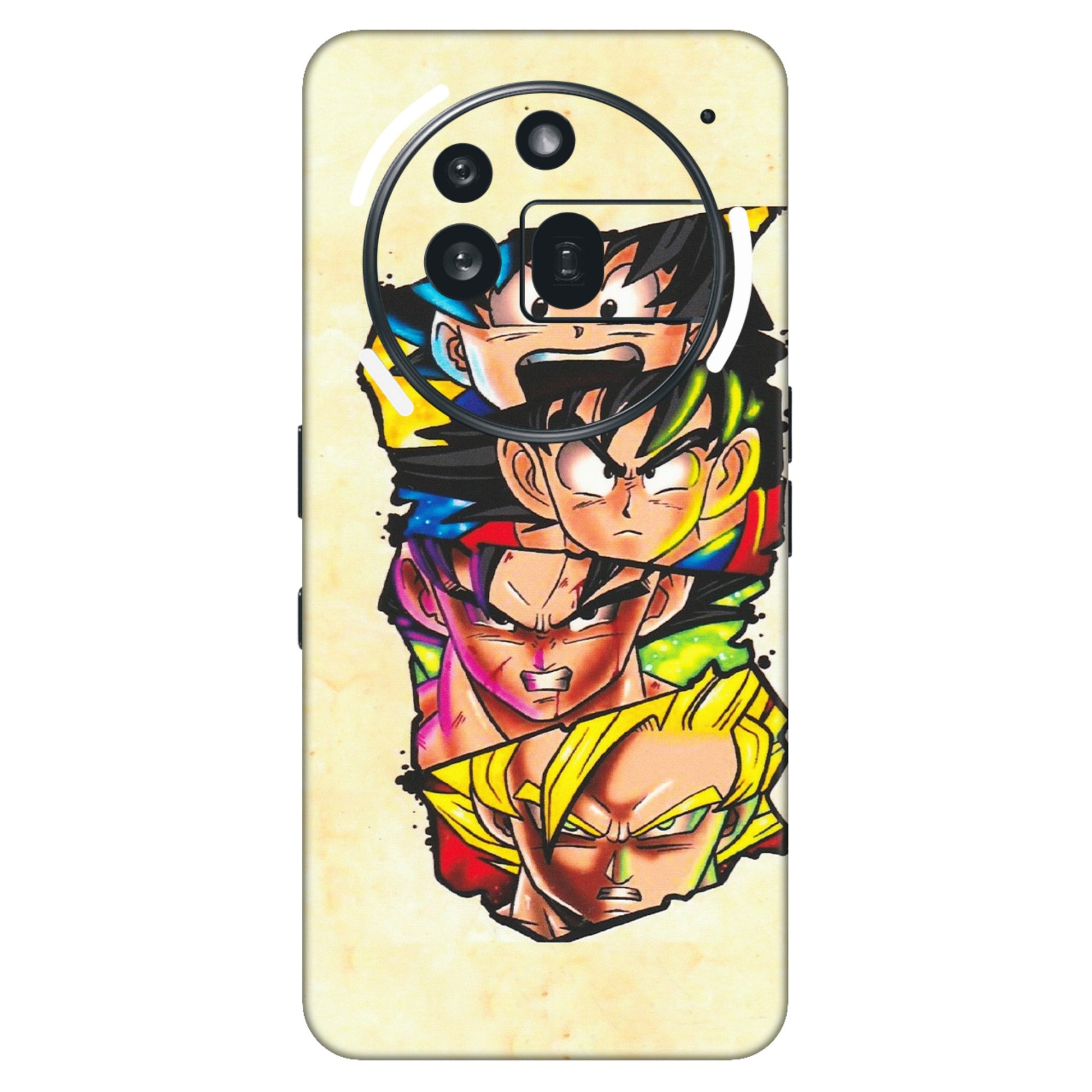 Nothing Phone Skins (All Models) - Angry Multi Anime - Matte Finish (M-113) Nothing Phone 3A Pro