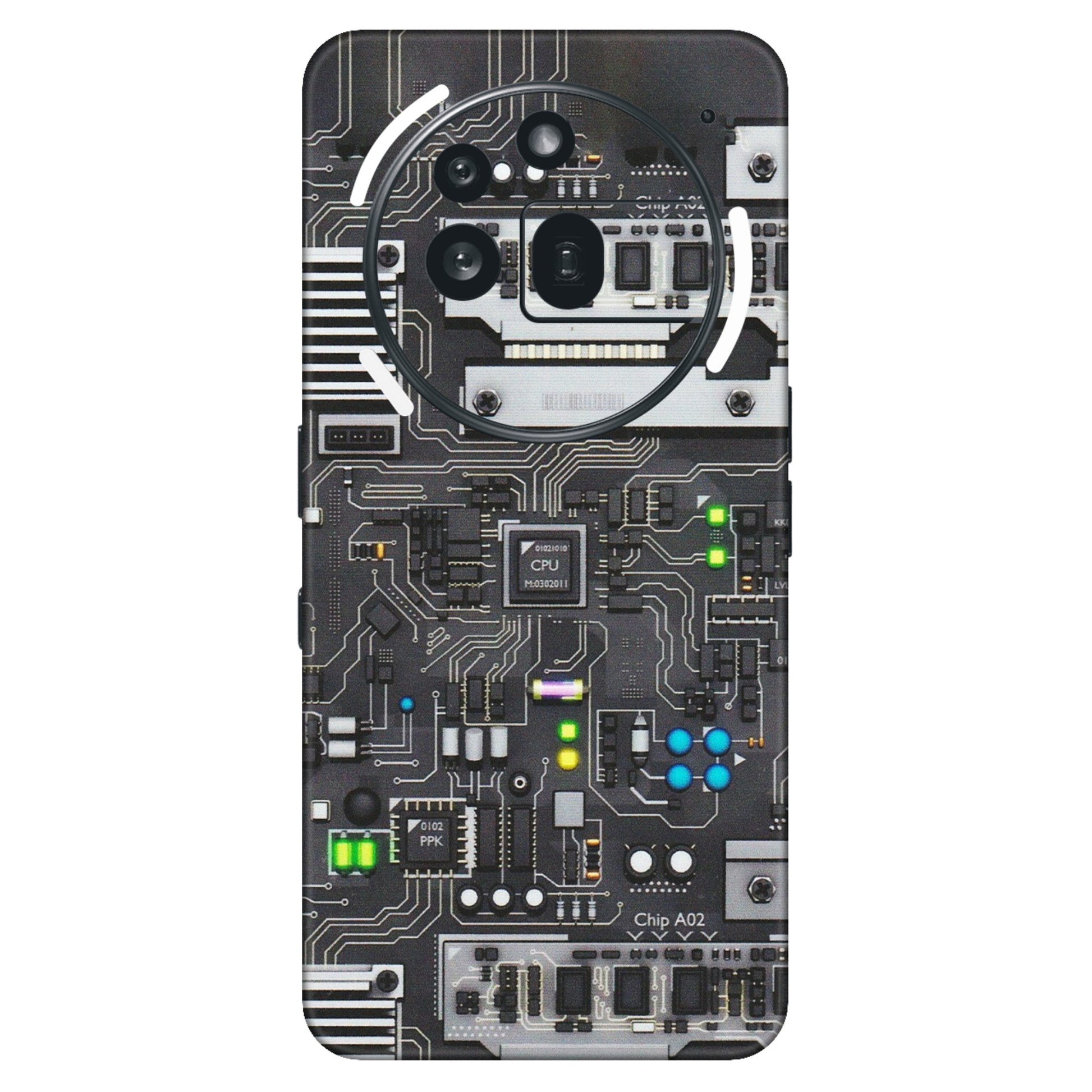 Nothing Phone Skins (All Models) - Motherboard Internals - Matte Finish (M-135) Nothing Phone 3A Pro