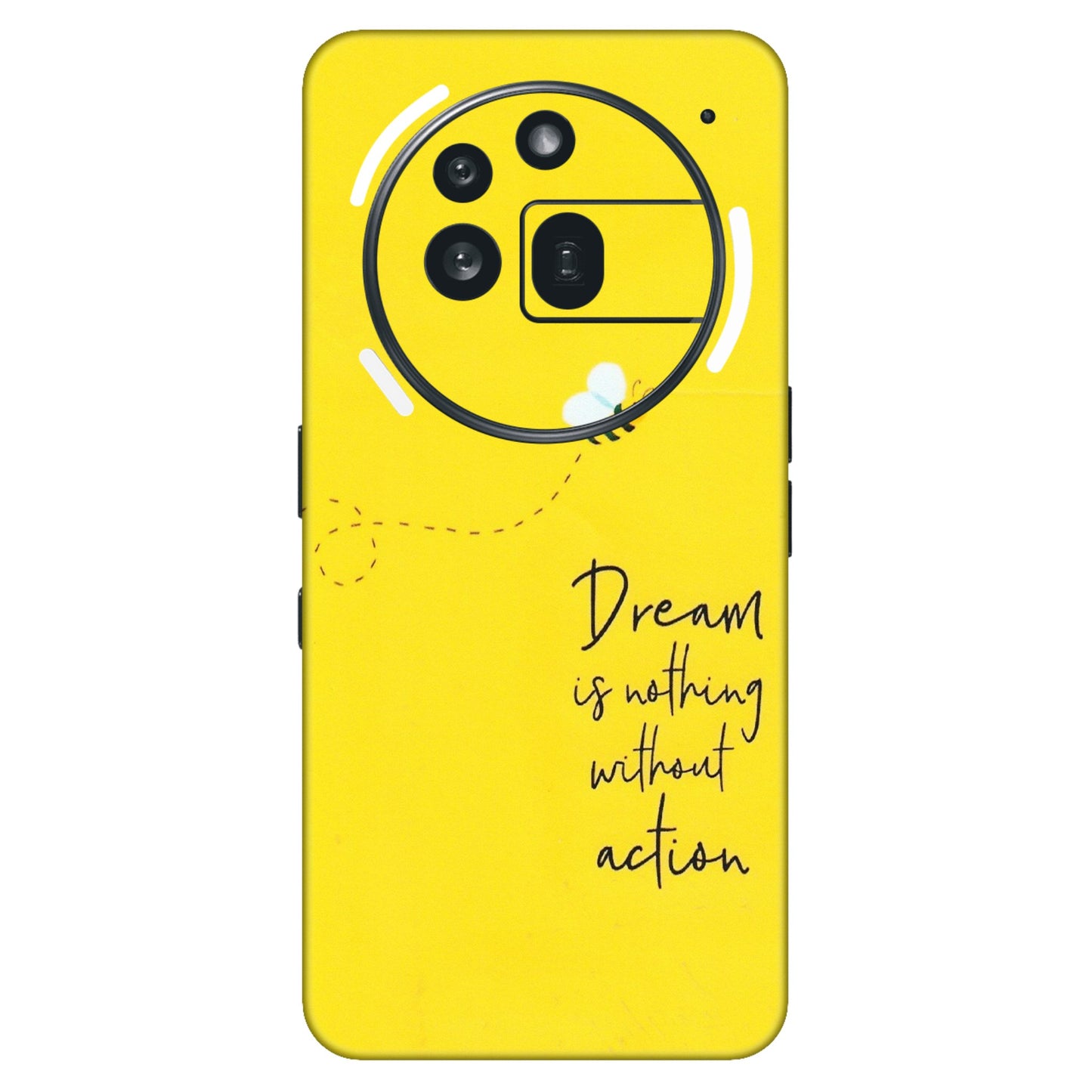 Nothing Phone Skins (All Models) - Dream Is Nothing Without Action - Matte Finish (M-138) Nothing Phone 3A Pro