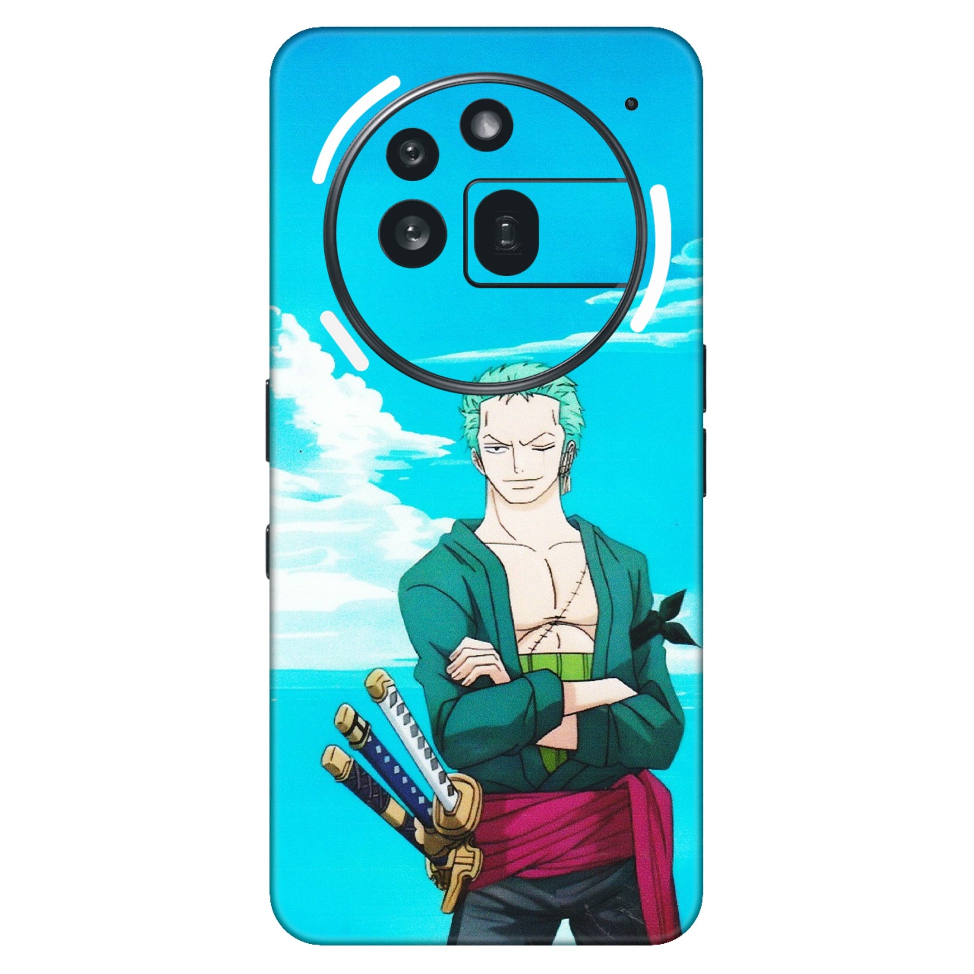 Nothing Phone Skins (All Models) - Cool Swordman Zoro Anime - Matte Finish (M-143) Nothing Phone 3A Pro