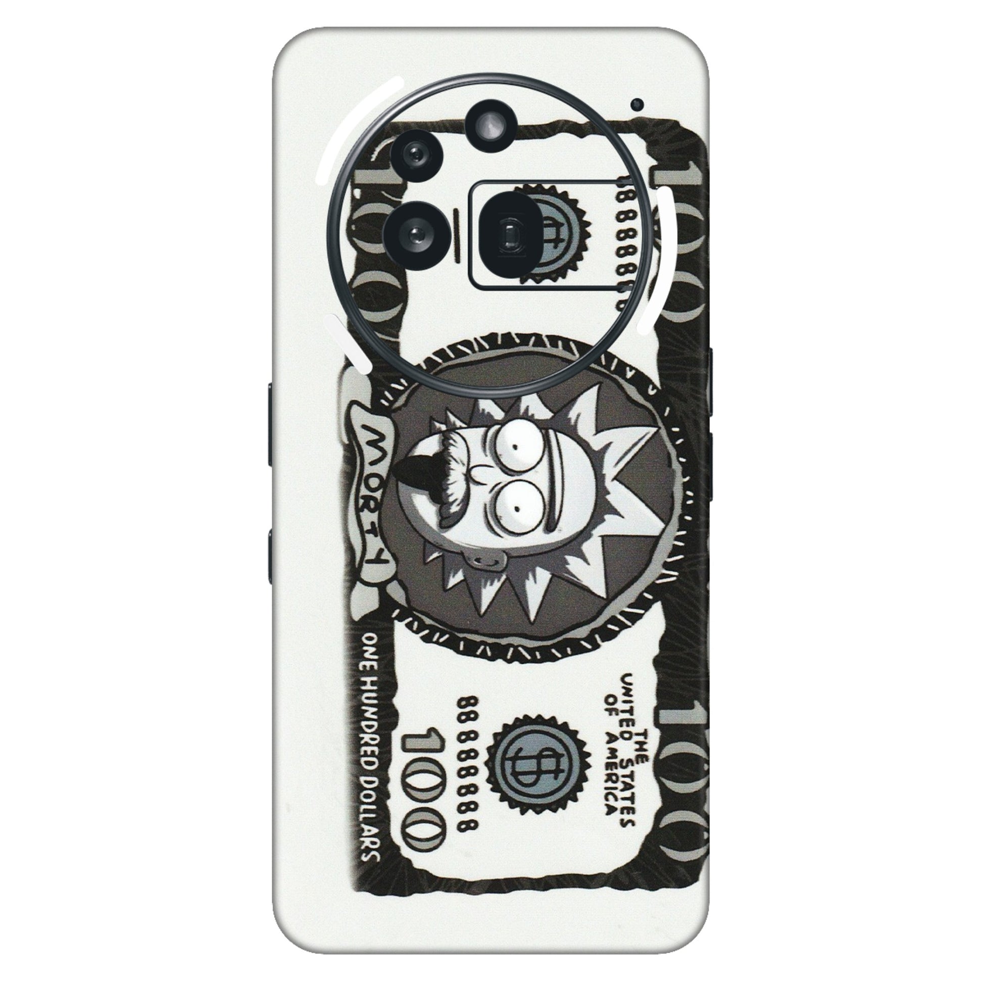 Nothing Phone Skins (All Models) - Rick And Morty Hundred Dollar Anime - Matte Finish (M-161) Nothing Phone 3A Pro