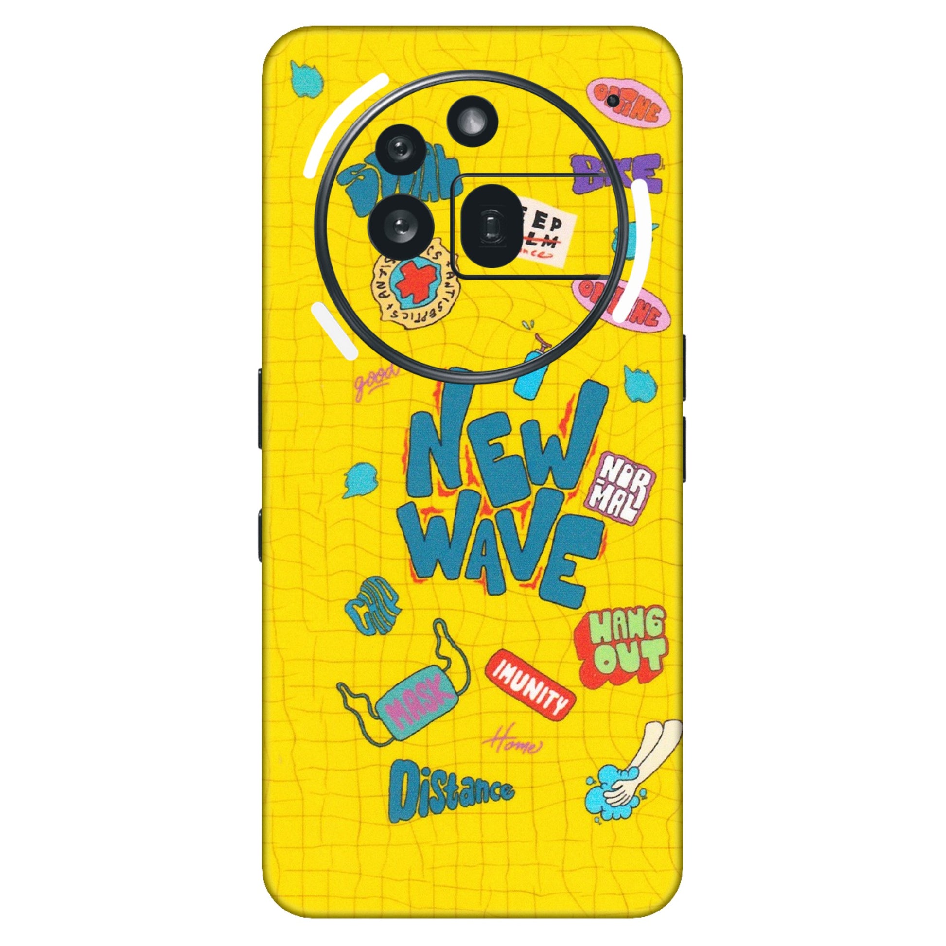 Nothing Phone Skins (All Models) - New Wave Life - Matte Finish (M-17) Nothing Phone 3A Pro