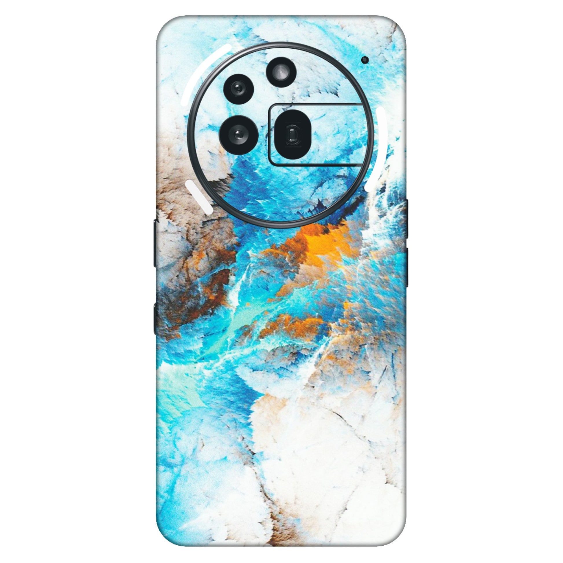 Nothing Phone Skins (All Models) - Blue Waves Abstract - Matte Finish (M-19) Nothing Phone 3A Pro