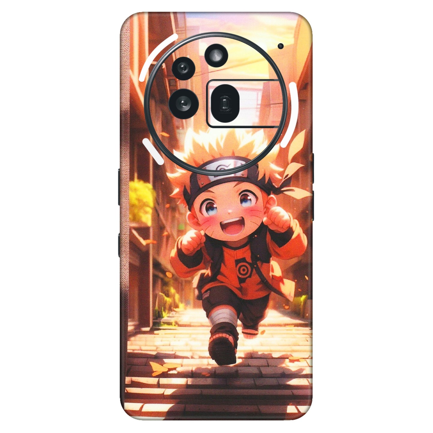 Nothing Phone Skins (All Models) - Naruto Cute Toon Running - Matte Finish (M-04) Nothing Phone 3A Pro