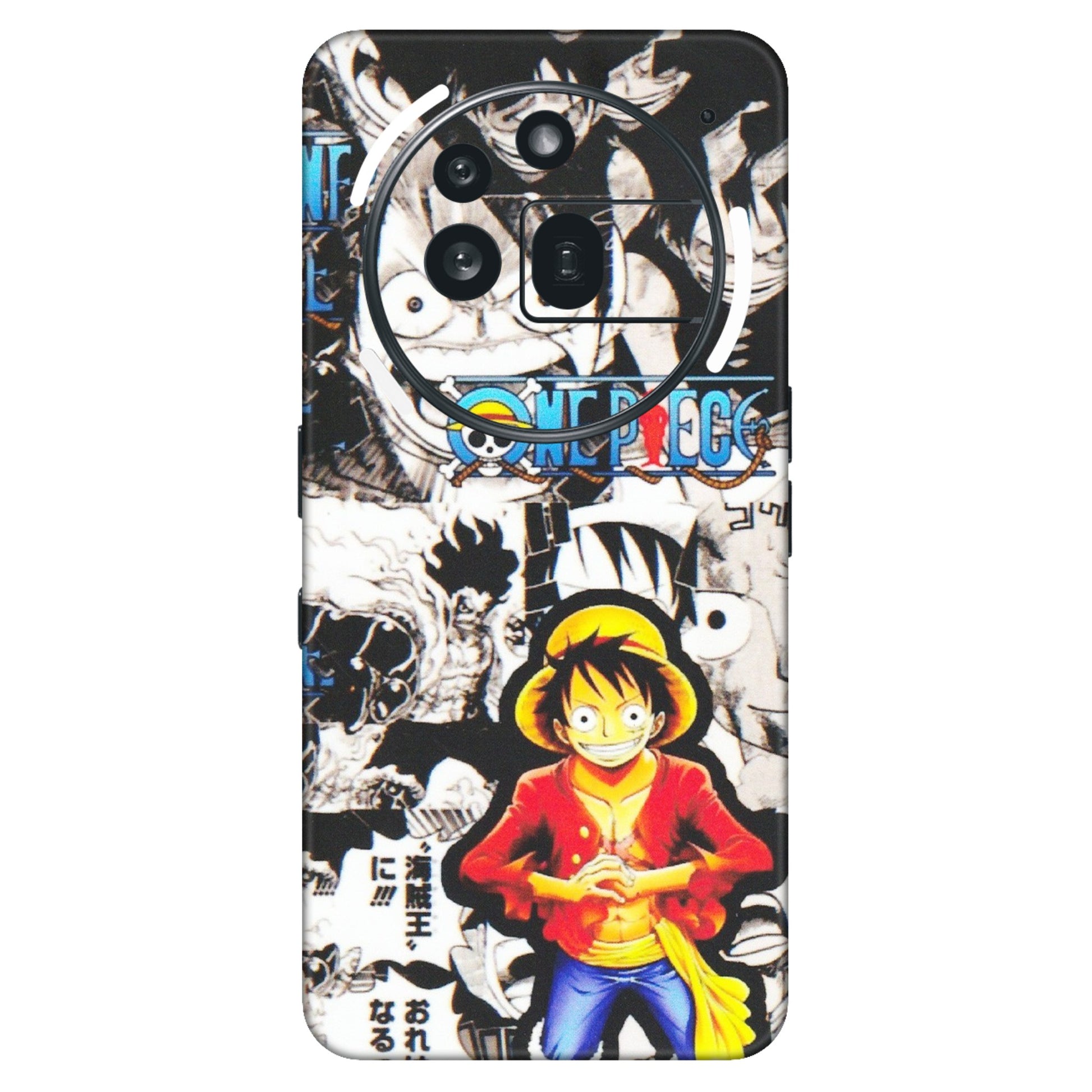 Nothing Phone Skins (All Models) - One Piece B&W - Matte Finish (M-63) Nothing Phone 3A Pro