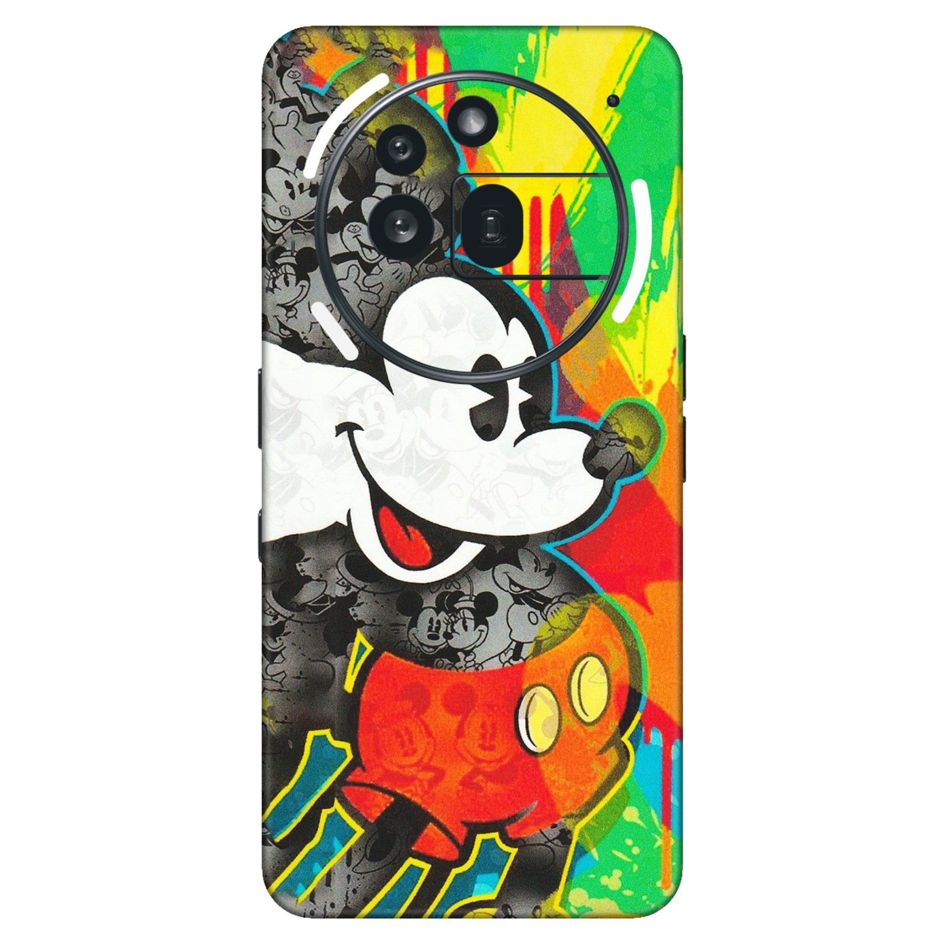 Nothing Phone Skins (All Models) - Multiple Mickey With Colourful Texture - Matte Finish (M-84) Nothing Phone 3A Pro