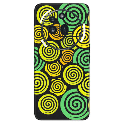 Nothing Phone Skins (All Models) - Funky Crazy Spiral - Funky Matte Finish (M-91) Nothing Phone 3A Pro