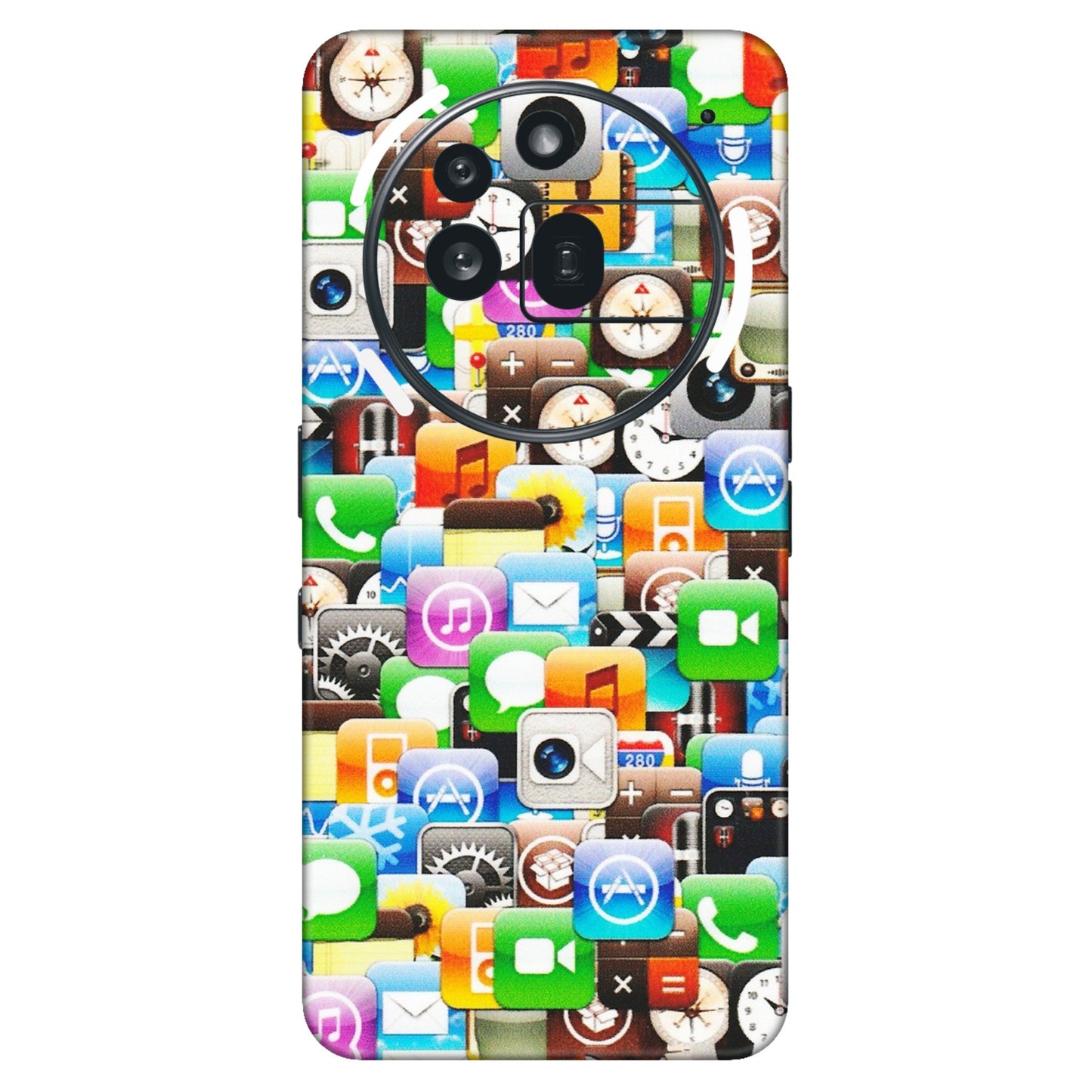 Nothing Phone Skins (All Models) - All Apple Icons - Matte Finish (M-93) Nothing Phone 3A Pro