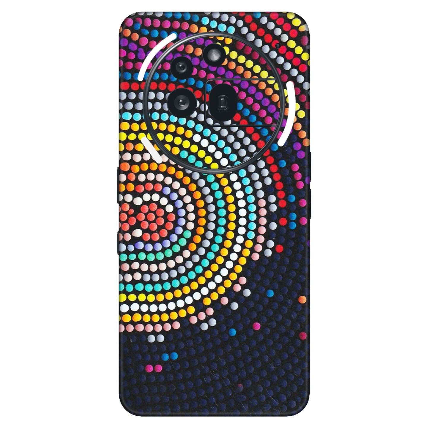 Nothing Phone Skins (All Models) - Rainbow Dot Mandala - Matte Finish (M-97) Nothing Phone 3A Pro