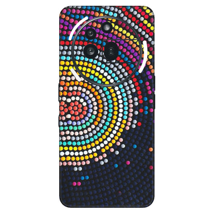 Nothing Phone Skins (All Models) - Rainbow Dot Mandala - Matte Finish (M-97) Nothing Phone 3A Pro