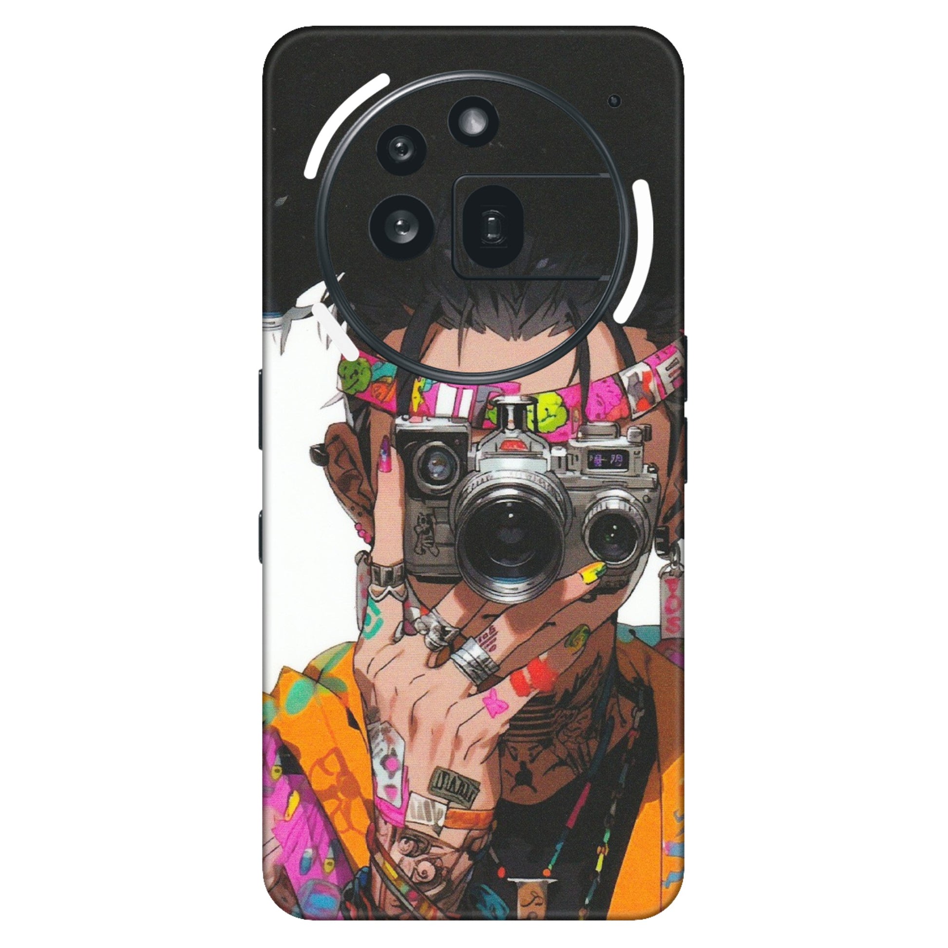Nothing Phone Skins (All Models) - Camera Lover Girl - Matte Finish (M-09) Nothing Phone 3A Pro