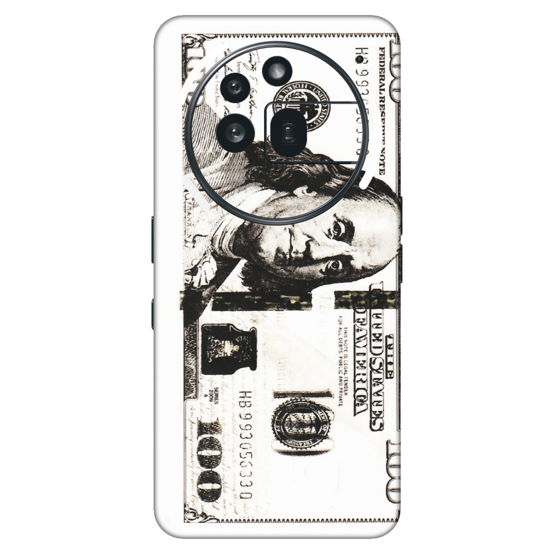 Nothing Phone Skins (All Models) - Tranzy Series 100 Dollar Currency - Transparent Finish (T-1) Nothing Phone 3A Pro