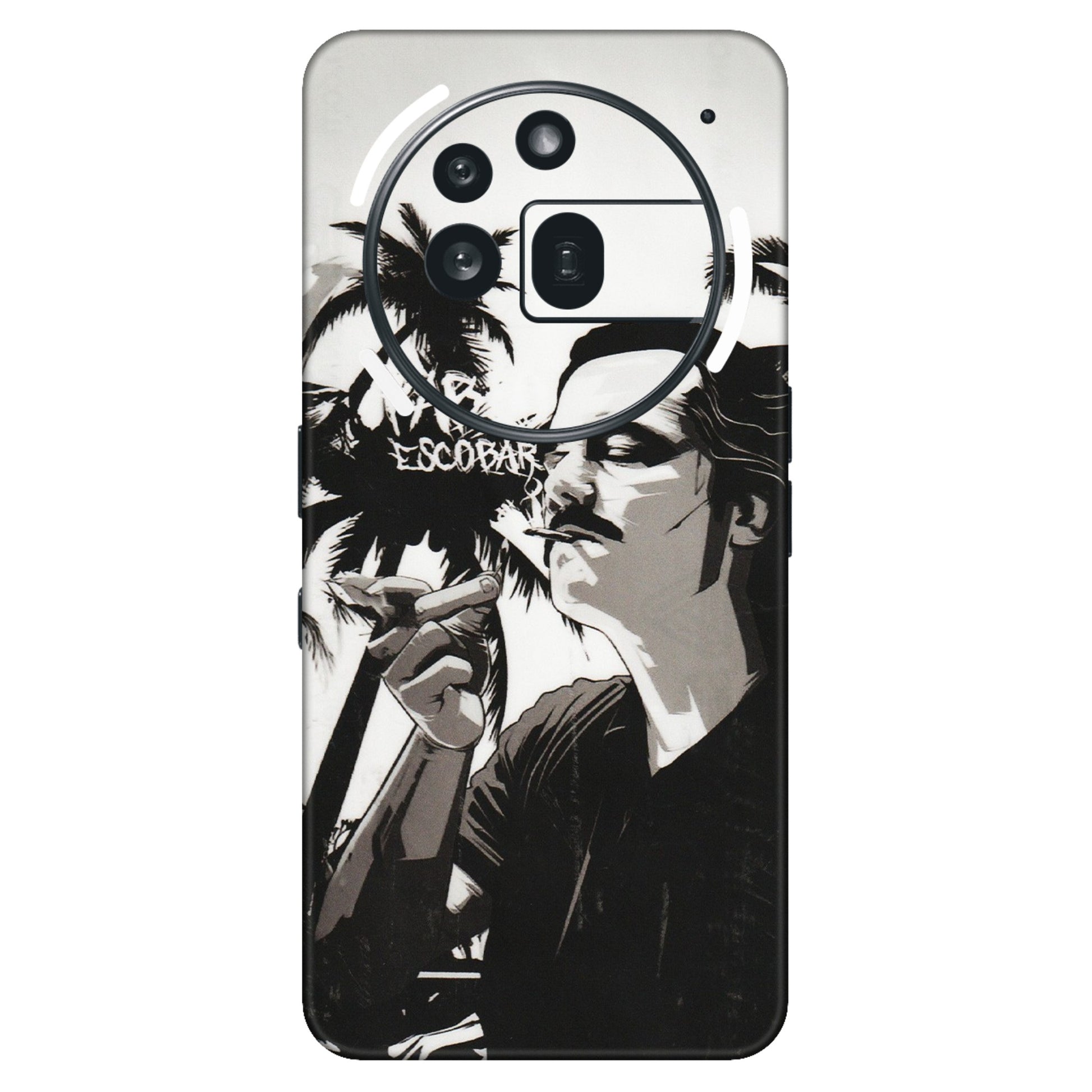 Nothing Phone Skins (All Models) - Tranzy Series Pab Escobar - Transparent Finish (T-5) Nothing Phone 3A Pro