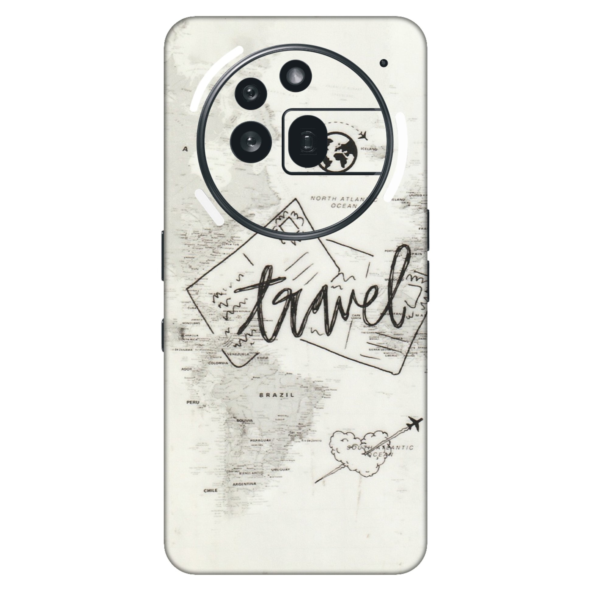 Nothing Phone Skins (All Models) - Tranzy Series Travel Ticket - Transparent Finish (T-6) Nothing Phone 3A Pro
