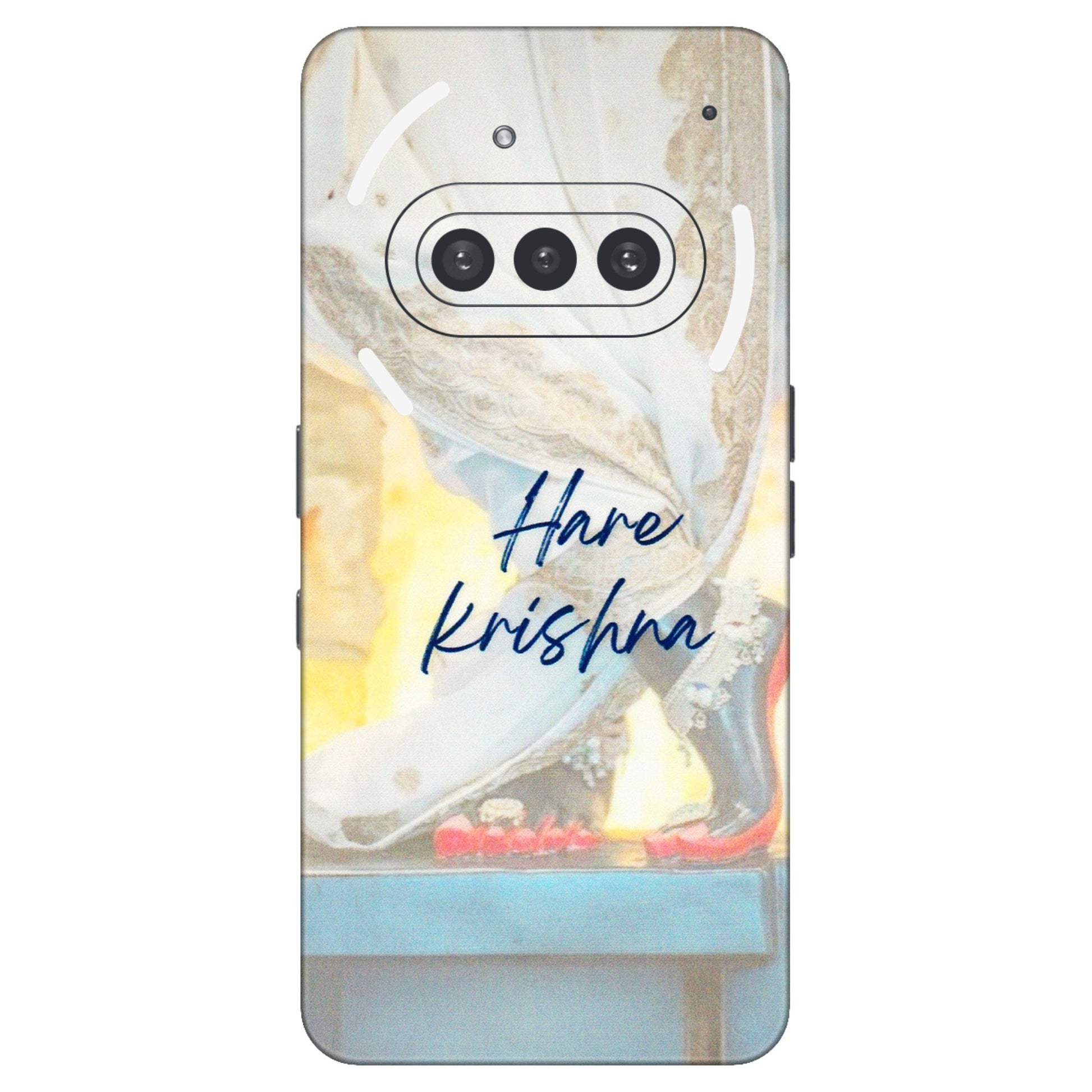 Nothing Phone Skins (All Models) - Hare Krishna - 3D Embossed Finish (L-03) Nothing Phone 3A