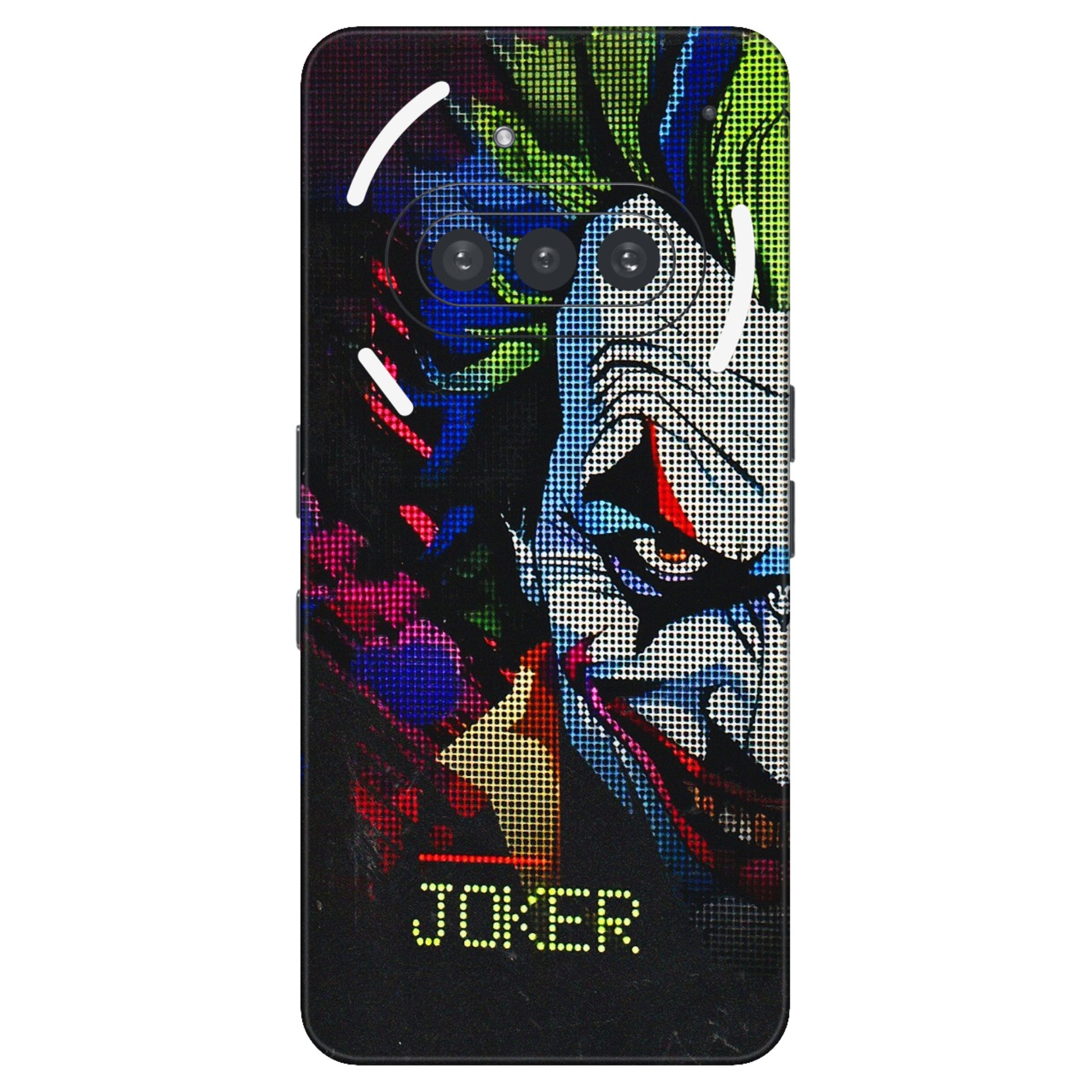 Nothing Phone Skins (All Models) - Joker Dot Matrix - 3D Embossed Finish (L-08) Nothing Phone 3A