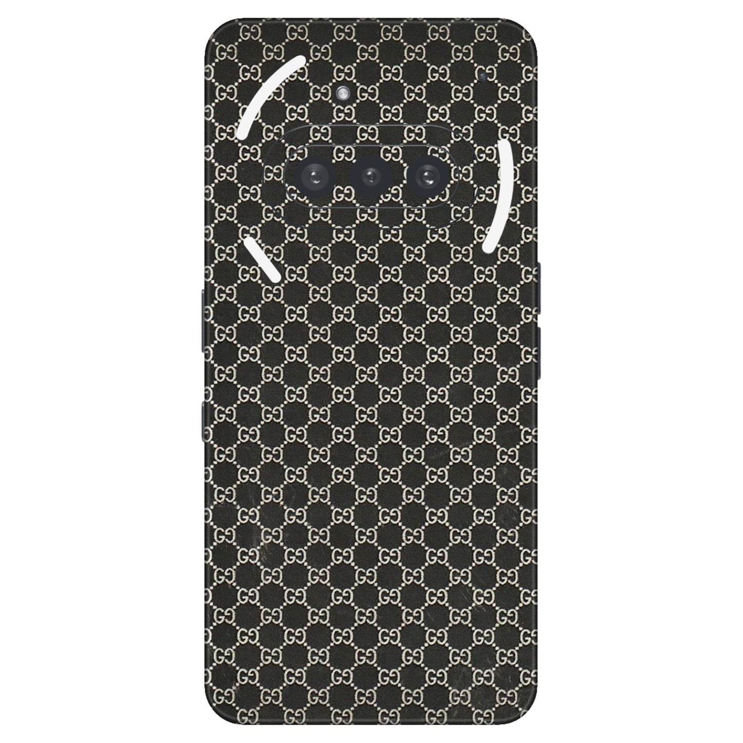 Nothing Phone Skins (All Models) - Black G Print - 3D Embossed Finish (L-109) Nothing Phone 3A