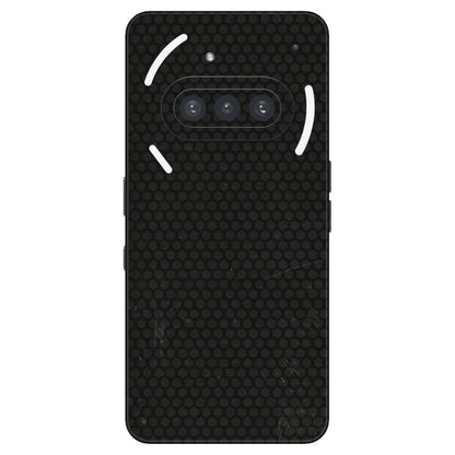 Nothing Phone Skins (All Models) - Black honeycomb - 3D Embossed Finish (L-114) Nothing Phone 3A