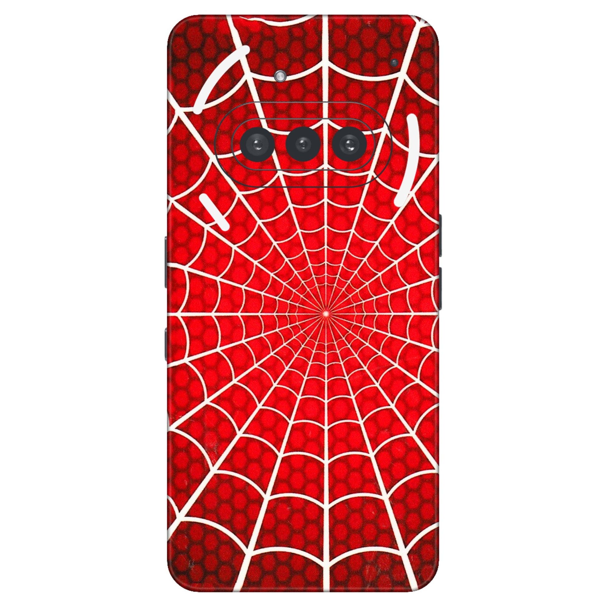 Nothing Phone Skins (All Models) - Classic Spidey Web - 3D Embossed Finish (L-115) Nothing Phone 3A
