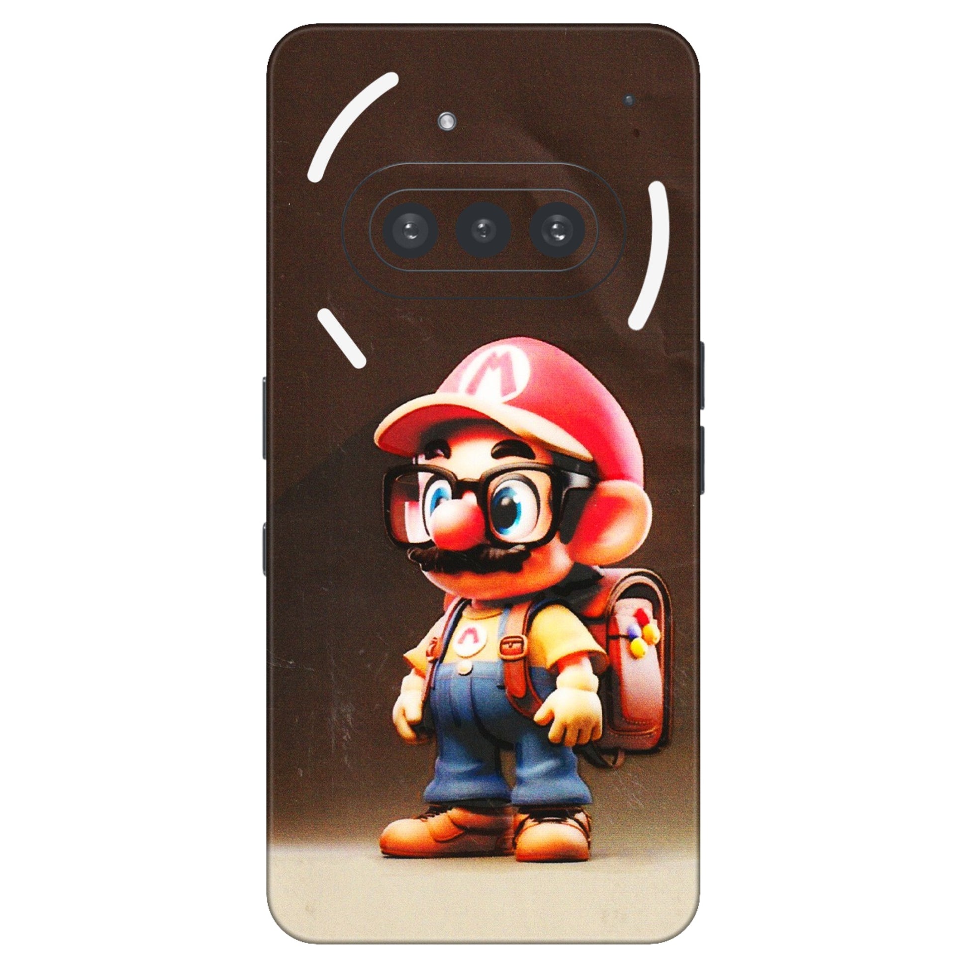 Nothing Phone Skins (All Models) - Little Mario - 3D Embossed Finish (L-119) Nothing Phone 3A