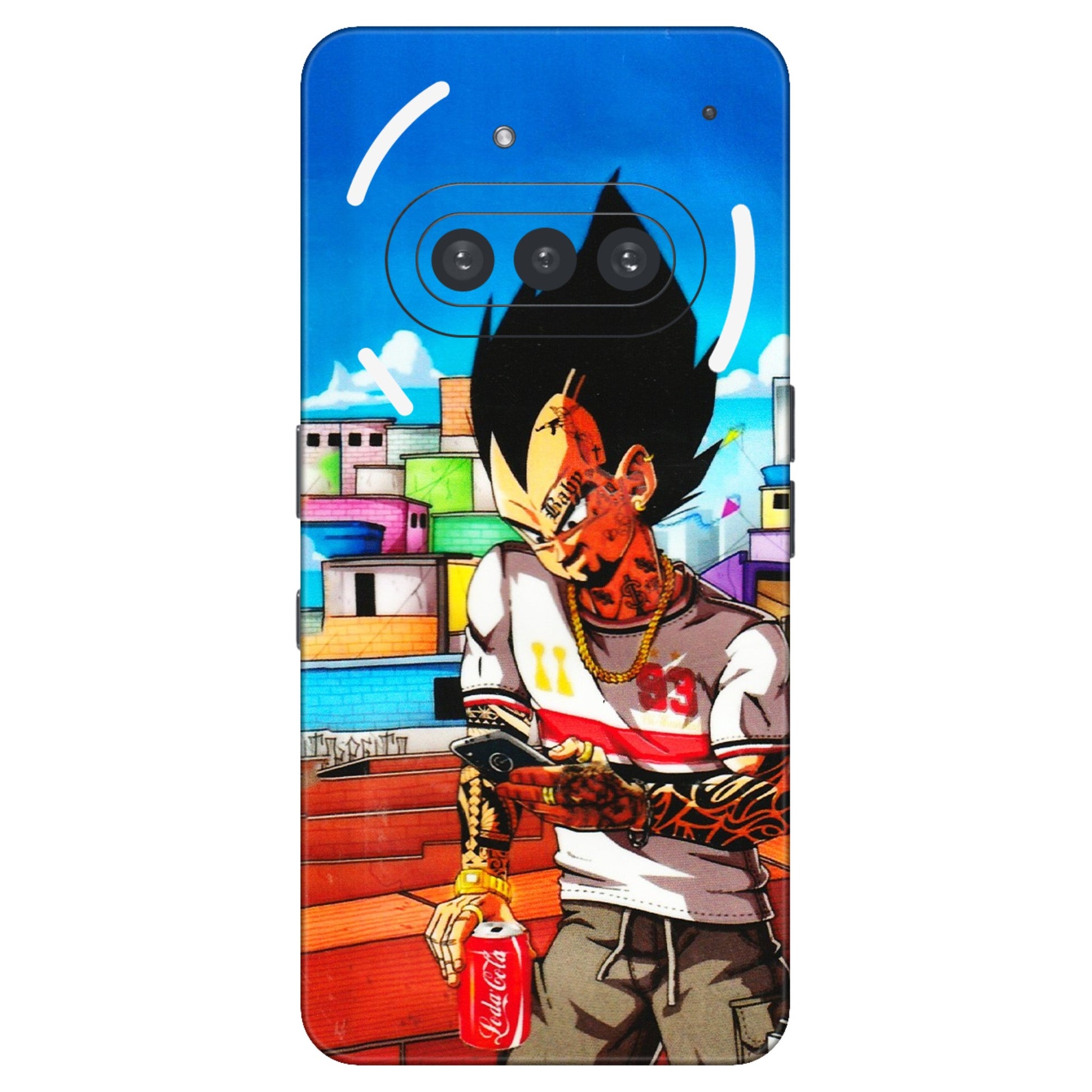 Nothing Phone Skins (All Models) - Vegeta - 3D Embossed Finish (L-136) Nothing Phone 3A
