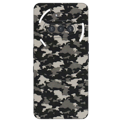 Nothing Phone Skins (All Models) - Black/Grey Camoflaunge - 3D Embossed Finish (L-142) Nothing Phone 3A
