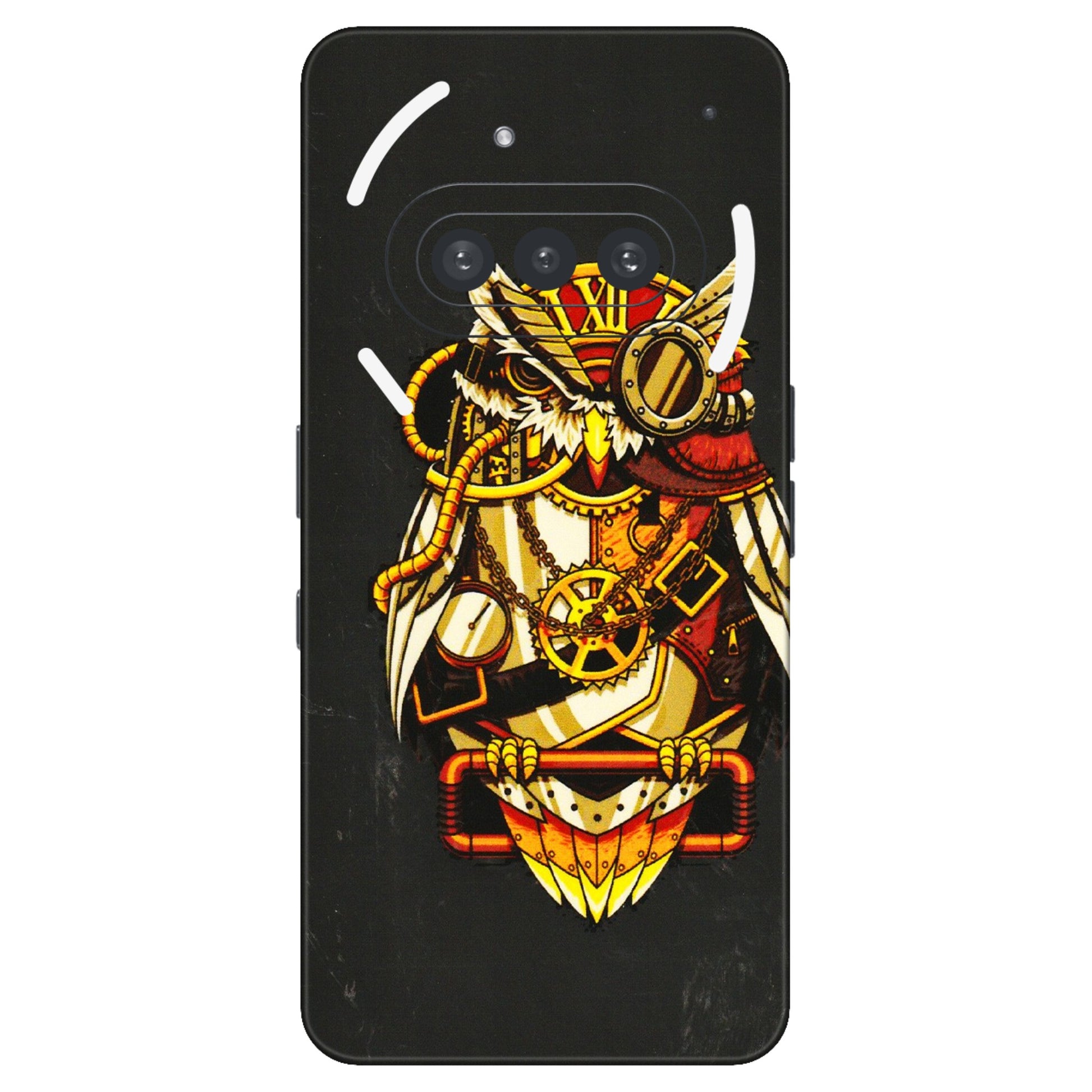 Nothing Phone Skins (All Models) - Classy Smart Owl - 3D Embossed Finish (L-144) Nothing Phone 3A