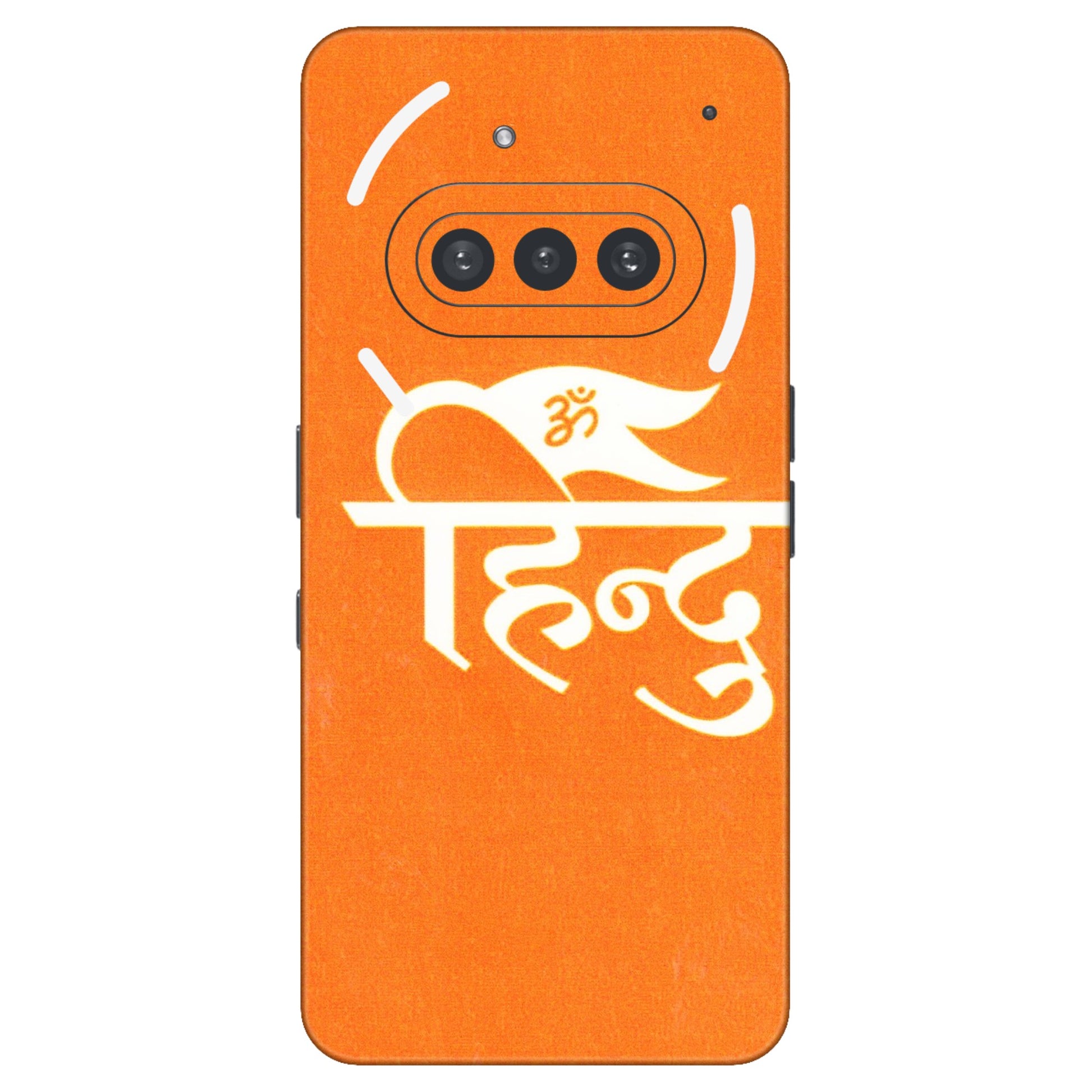 Nothing Phone Skins (All Models) - Hindu Kesari - 3D Embossed Finish (L-154) Nothing Phone 3A