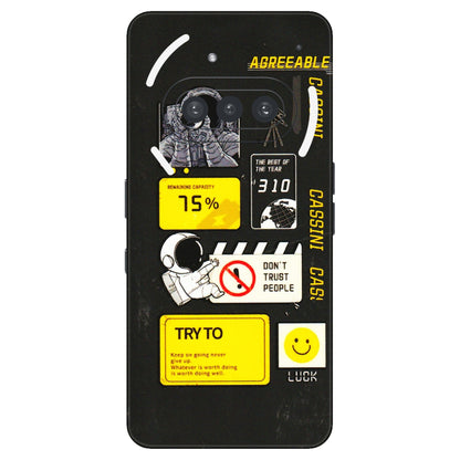 Nothing Phone Skins (All Models) - Black Cassini - 3D Embossed Finish (L-161) Nothing Phone 3A
