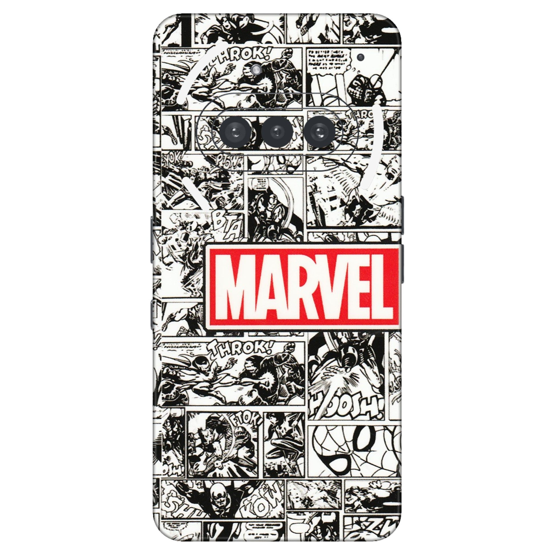 Nothing Phone Skins (All Models) - Marvel Comic - 3D Embossed Finish (L-171) Nothing Phone 3A