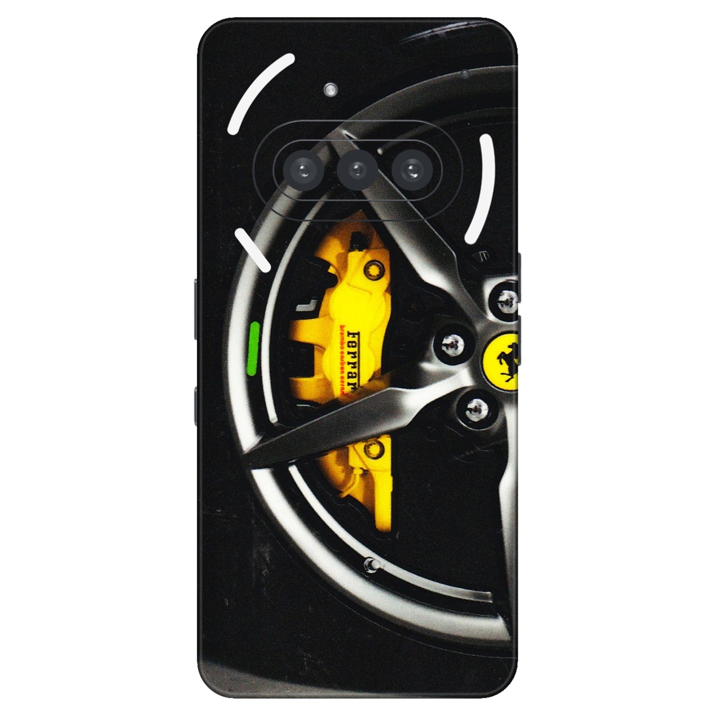 Nothing Phone Skins (All Models) - Ferrari Wheel Alloy - 3D Embossed Finish (L-173) Nothing Phone 3A